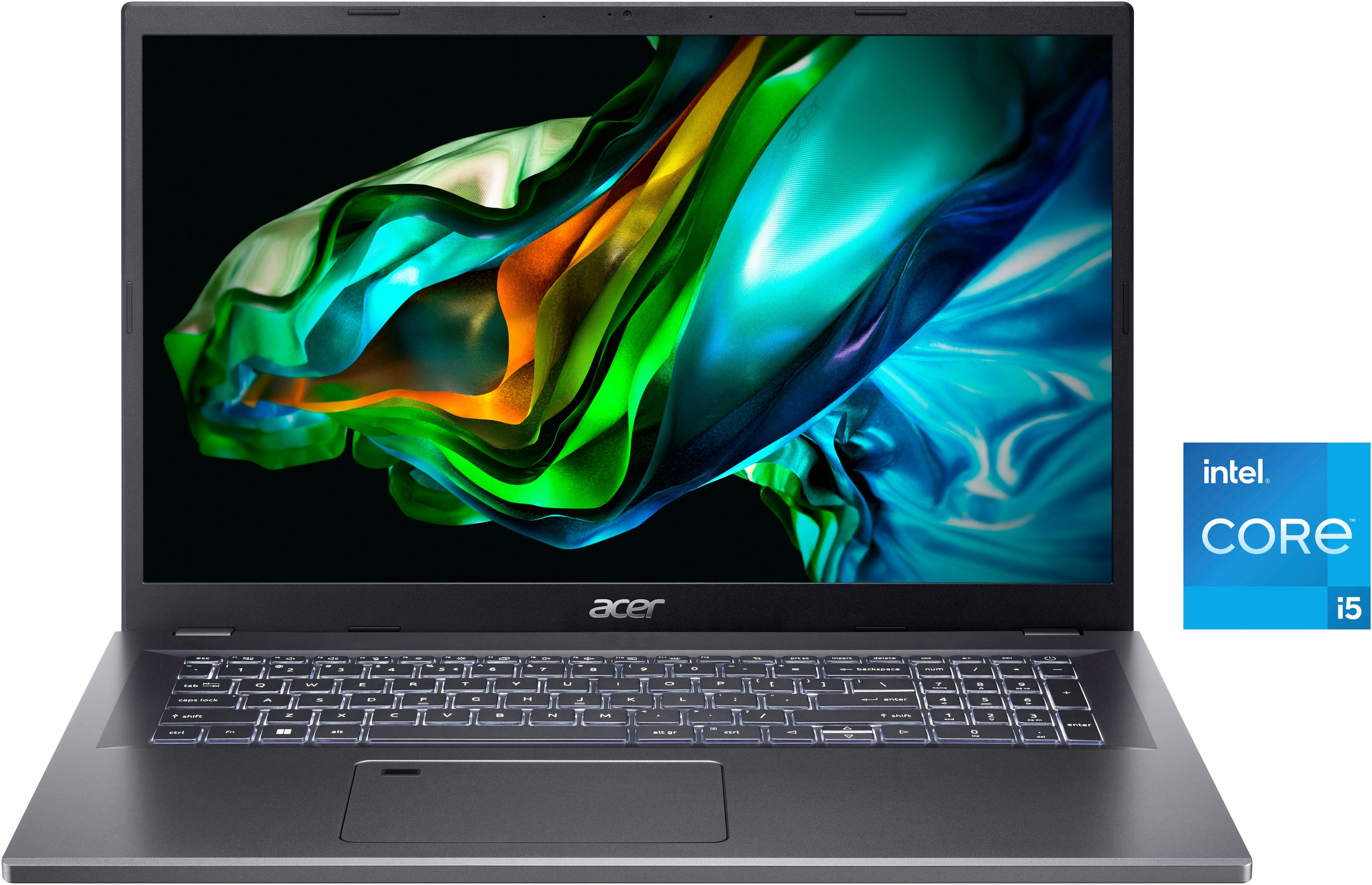 Acer A17-51M-54L4 Notebook (43,94 cm/17,3 Zoll, Intel Core 5 120U, Intel Graphics, 16 GB, 512 GB SSD)