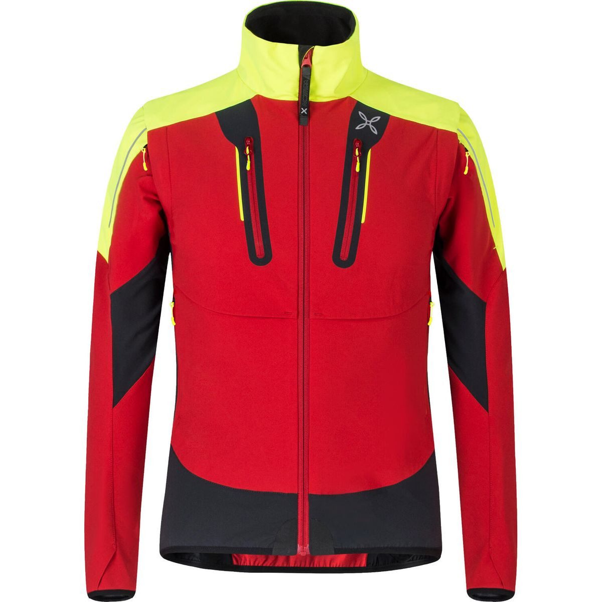 MONTURA Skijacke Brave 3 Jacket Vielseitige, wetterfeste Softshelljacke mit abnehmbaren Ärmeln, ideal