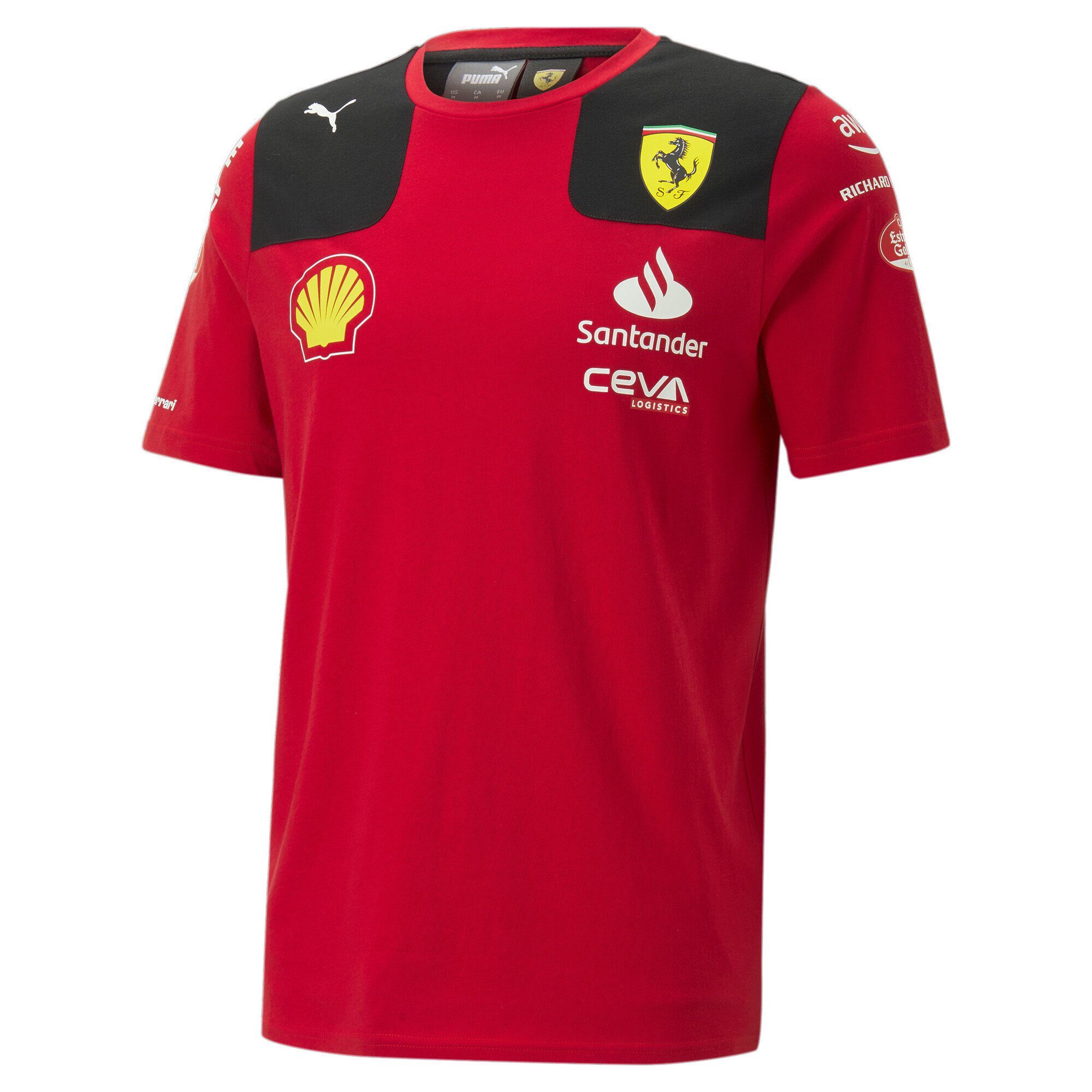 PUMA T-Shirt Scuderia Ferrari 2023 Carlos Sainz T-Shirt Herren