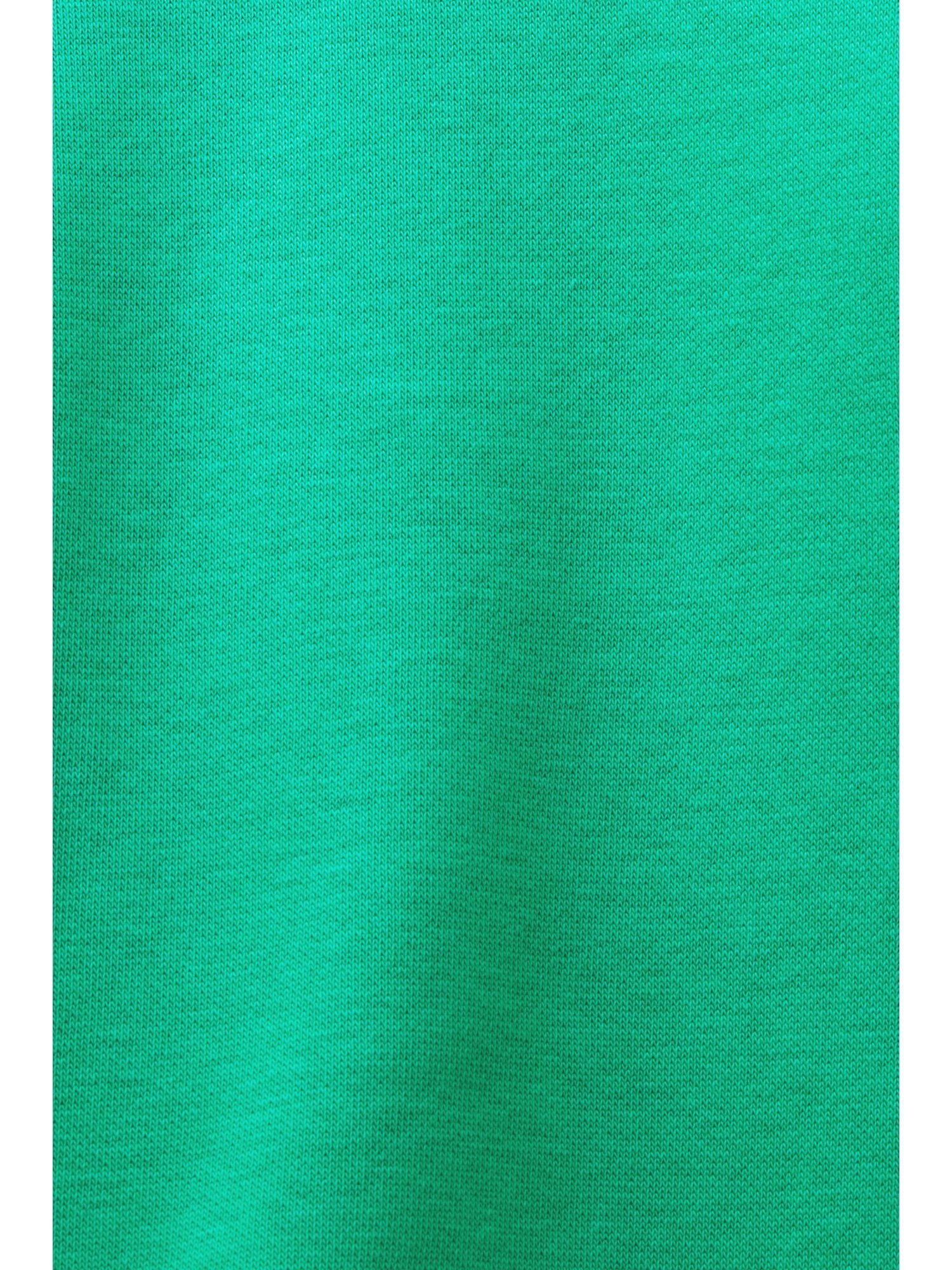 Sweatshirt GREEN mit Esprit (1-tlg) Sweat-Hoodie Logostickerei