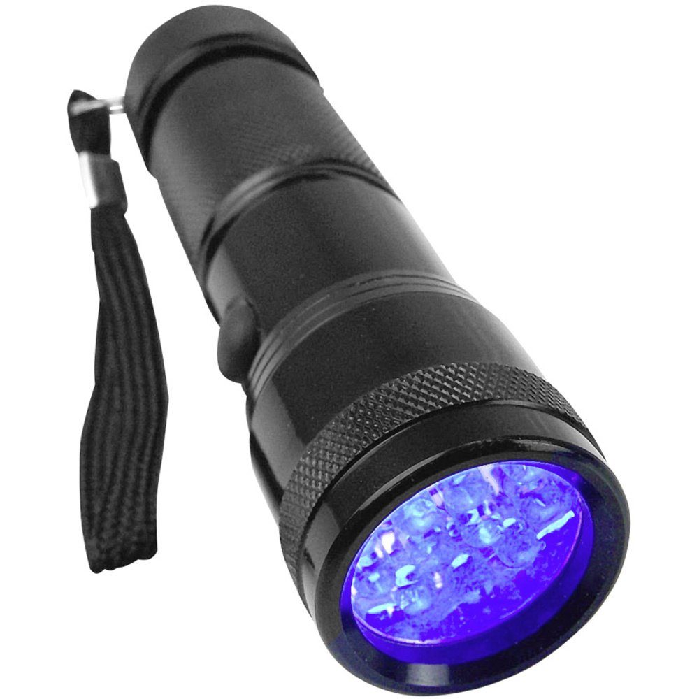 Berger & Schröter Taschenlampe Berger & Schröter UV 395-400 nm 40382 UV-LED Taschenlampe mit Handschl