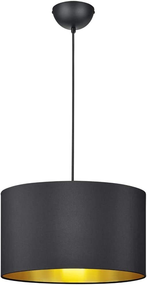 lightling Pendelleuchte Benny, ohne Leuchtmittel, abhängig vom Leuchtmittel, moderne Pendelleuchte mit Stoffschirm