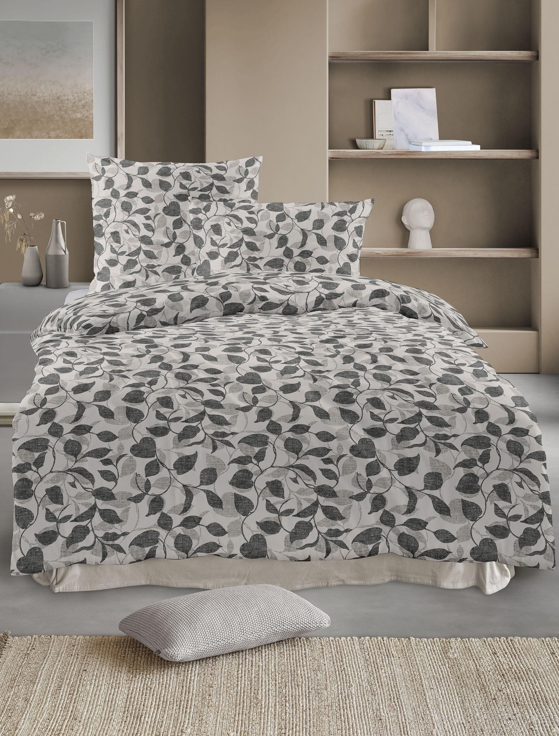 Irisette Bettwäsche Koala-HK 8588, Feinbiber, 2 teilig, flauschig weich und wärmend