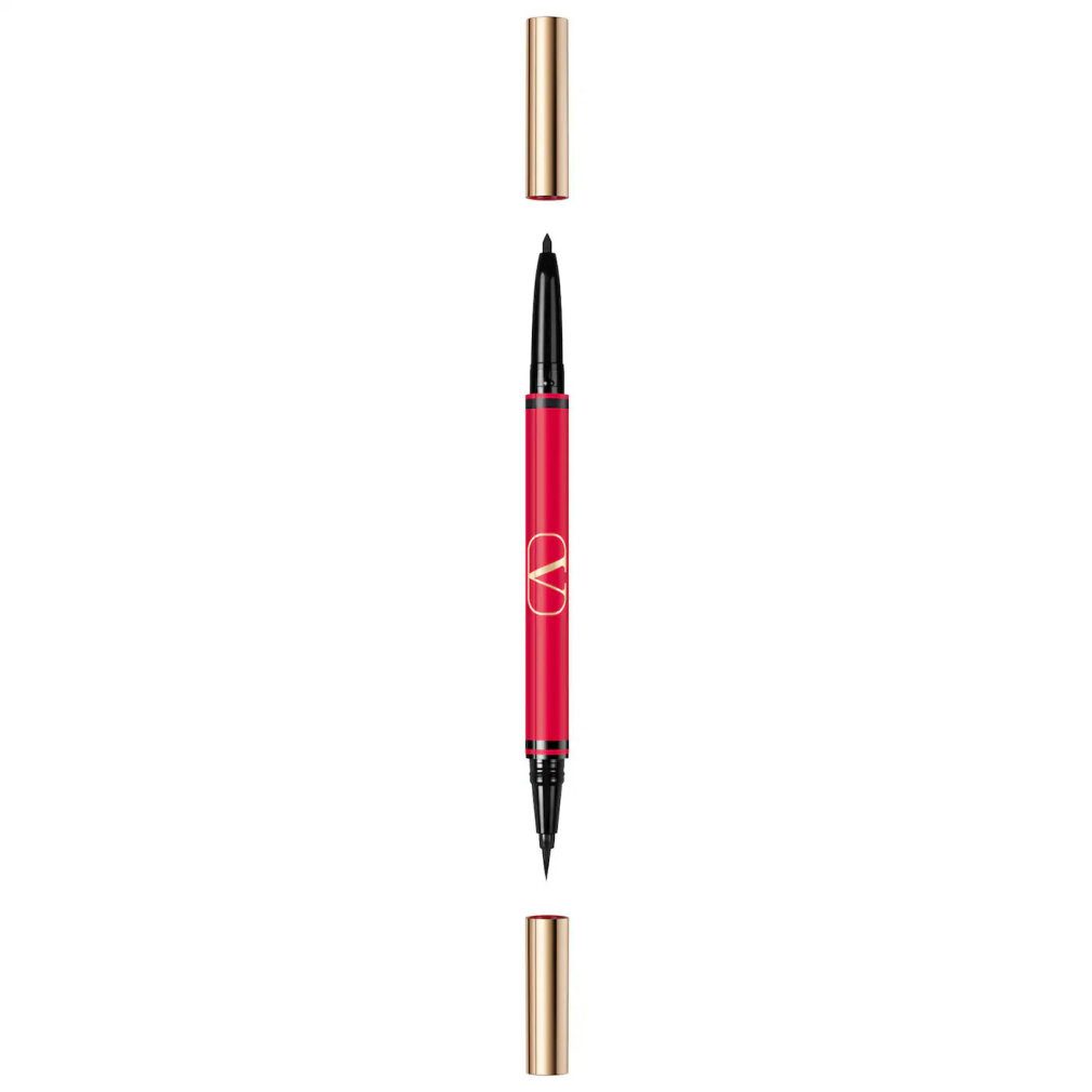 Valentino Eyeliner Twin Liner Double-Ended Gel Pencil Eyeliner 01 Schwarz & Nero 8 g