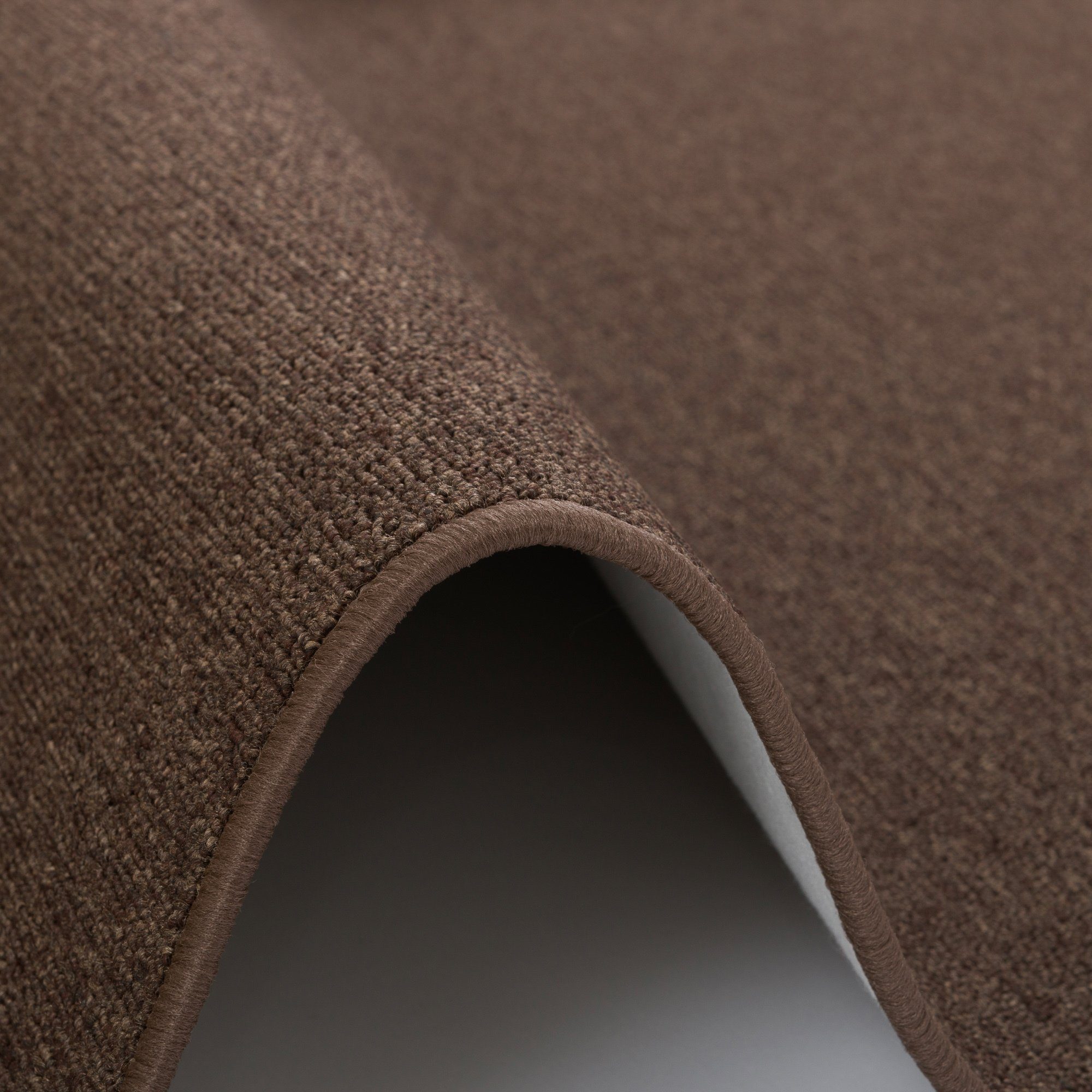 Snapstyle Veloursteppich Feinschlingen Velour Teppich Strong Rund, Rund, Höhe: 5 mm – Bild 3 von 5