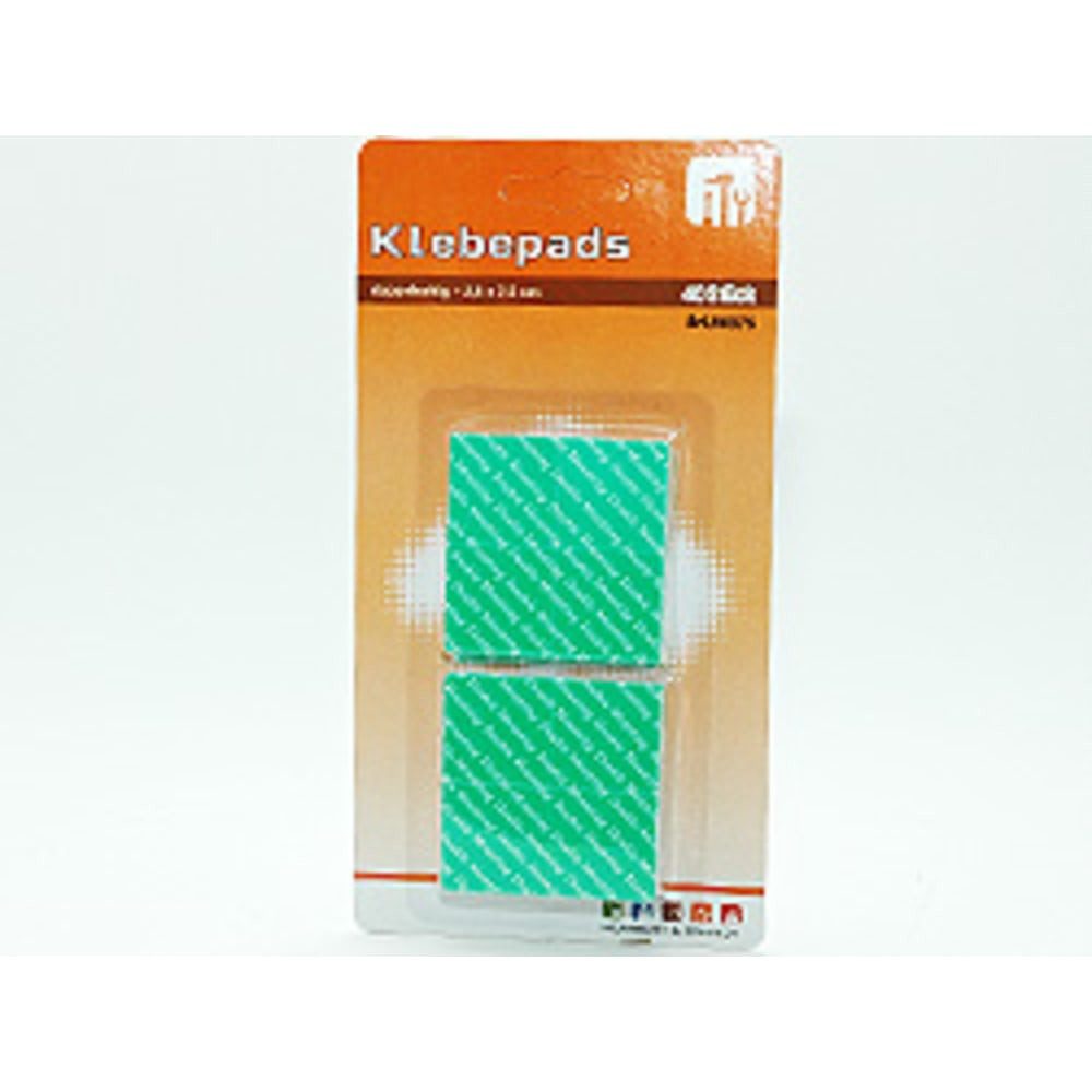 HundB Повстяні планери Klebepads doppelseitig, 2,5 x 2,5cm, 40 Stück, (Einzelartikel, 40 St), Haftpads Montagepads Befestigungspads Klebepunkte Klebequadrate