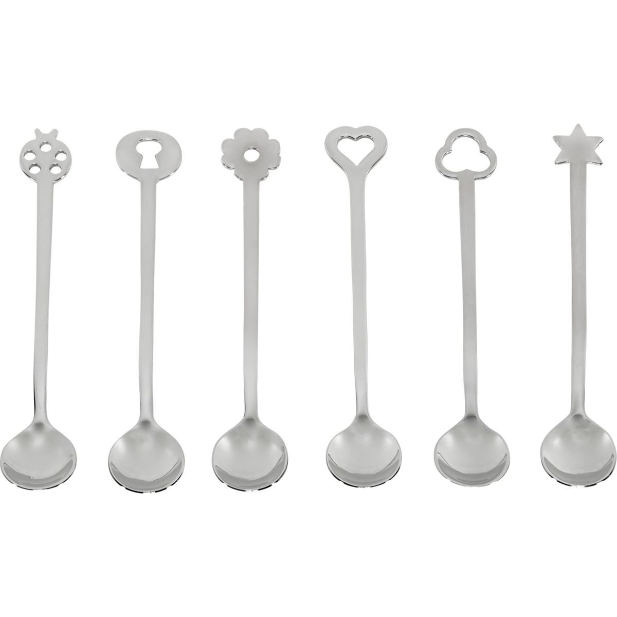sambonet Besteck-Set New Portafortuna Inox 6 Cucchiaini