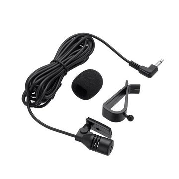 ombar Mikrofon 3M Externe Mikrofon,Lavalier Ansteck Mikrofon 3.5mm Clip microphone (1-tlg), für Phone Laptop Auto-Mikrofon