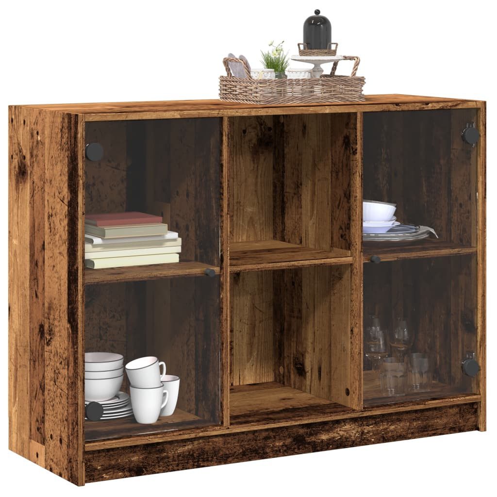 vidaXL Sideboard Sideboard Altholz-Optik 102x37x75,5 cm günstig online kaufen