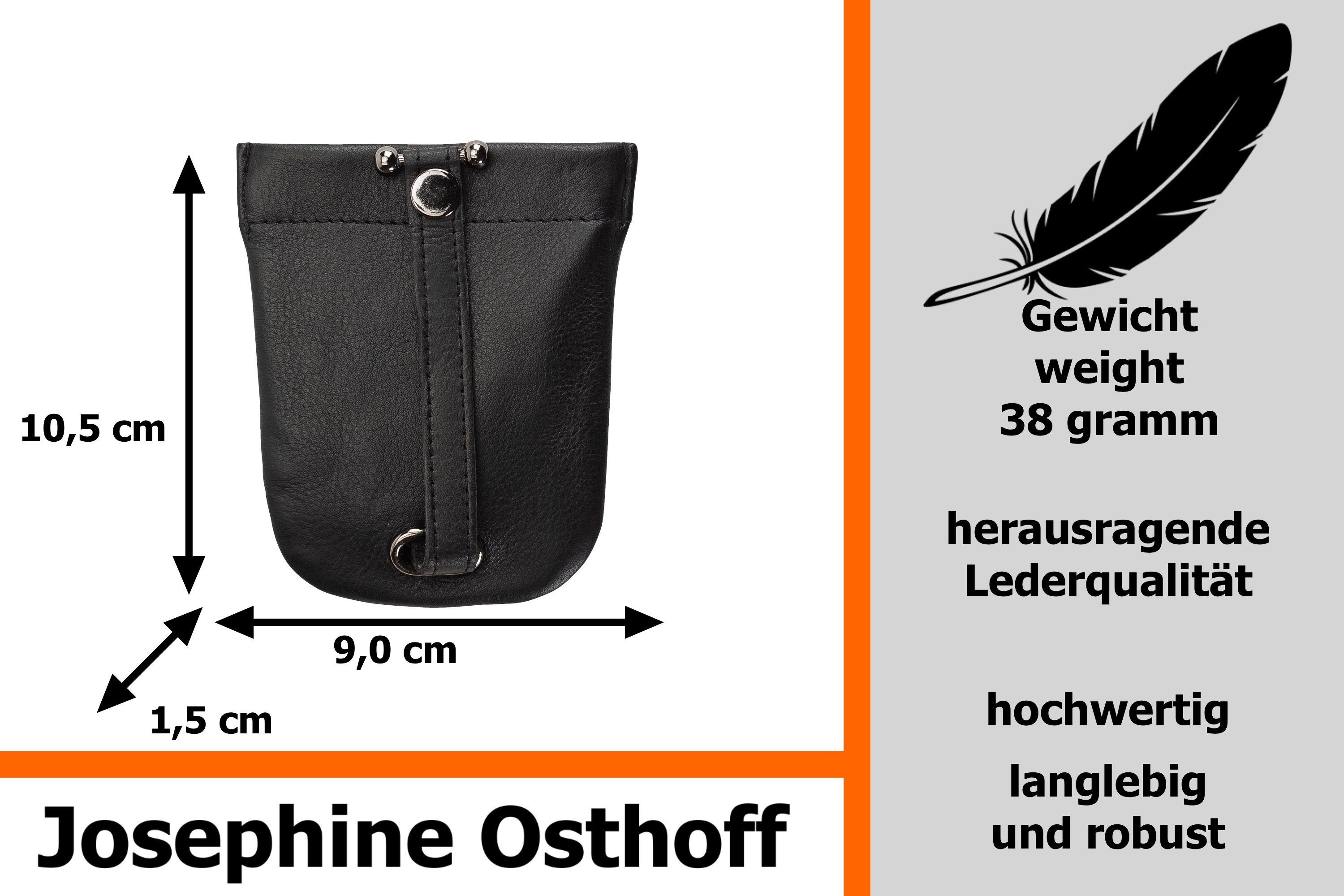 Groß schwarz Schlüsseltasche Osthoff Josephine Schlüsselglocke