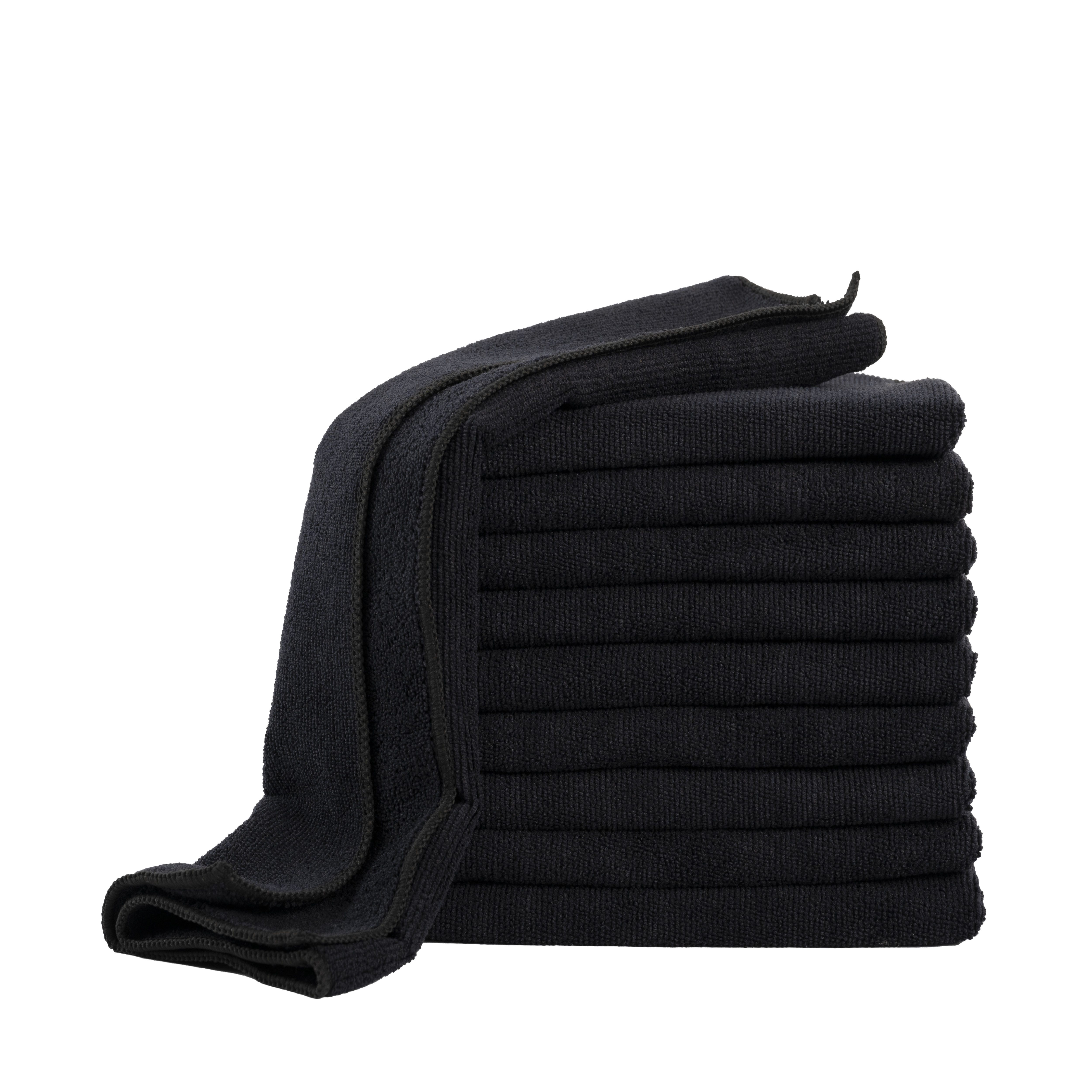 Devior 10er Set Mikrofasertücher 40x40 cm – Mikrofasertuch Mikrofasertuch (80% Polyester, 20% Polyamid, Spar-Set, 10-tlg., für makellose Sauberkeit, Rückstandsfrei auf allen Oberflächen - Trocken- & Nassreinigung)