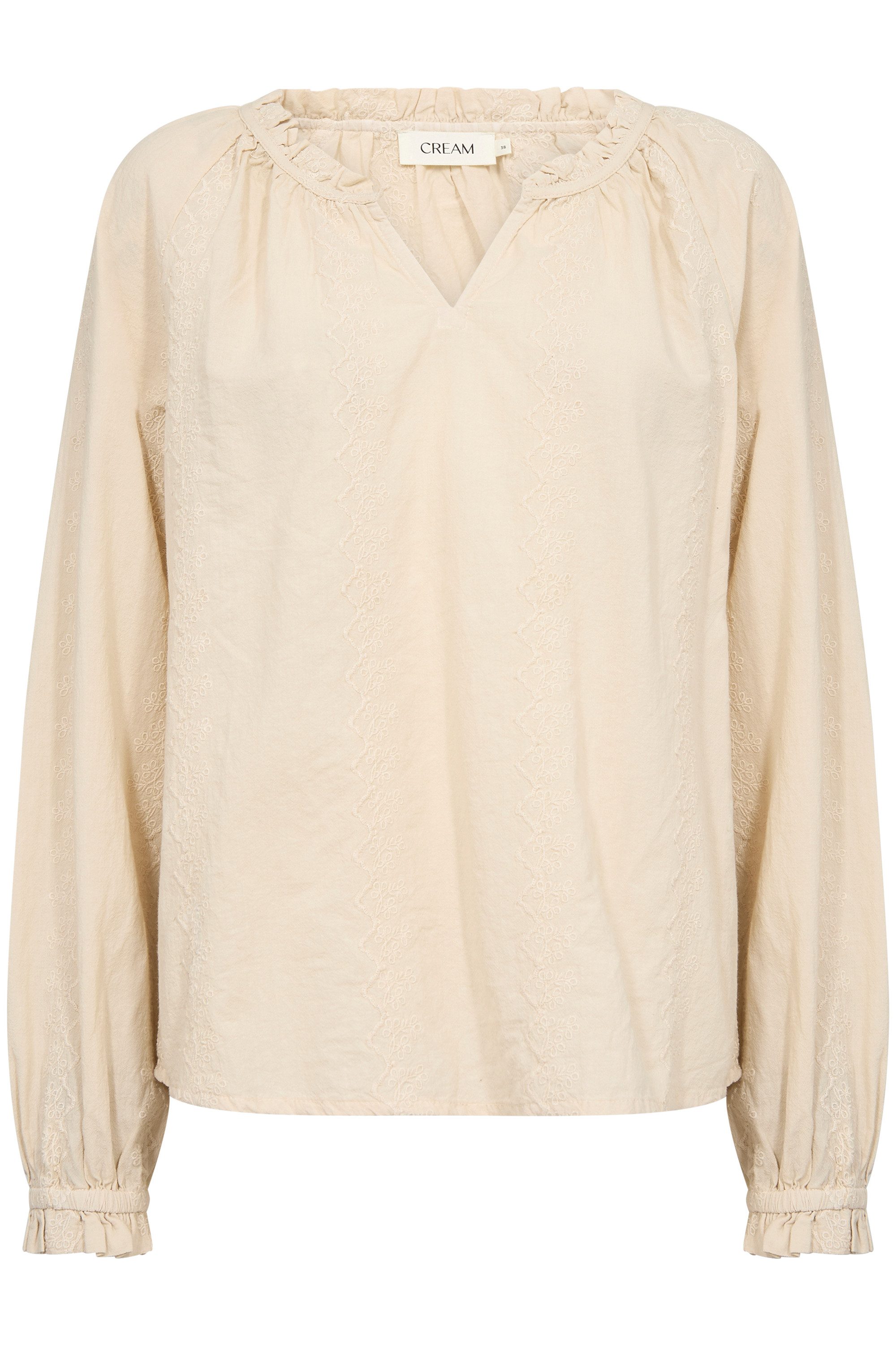Cream Kurzarmbluse Kurzarm-Bluse CRSienna