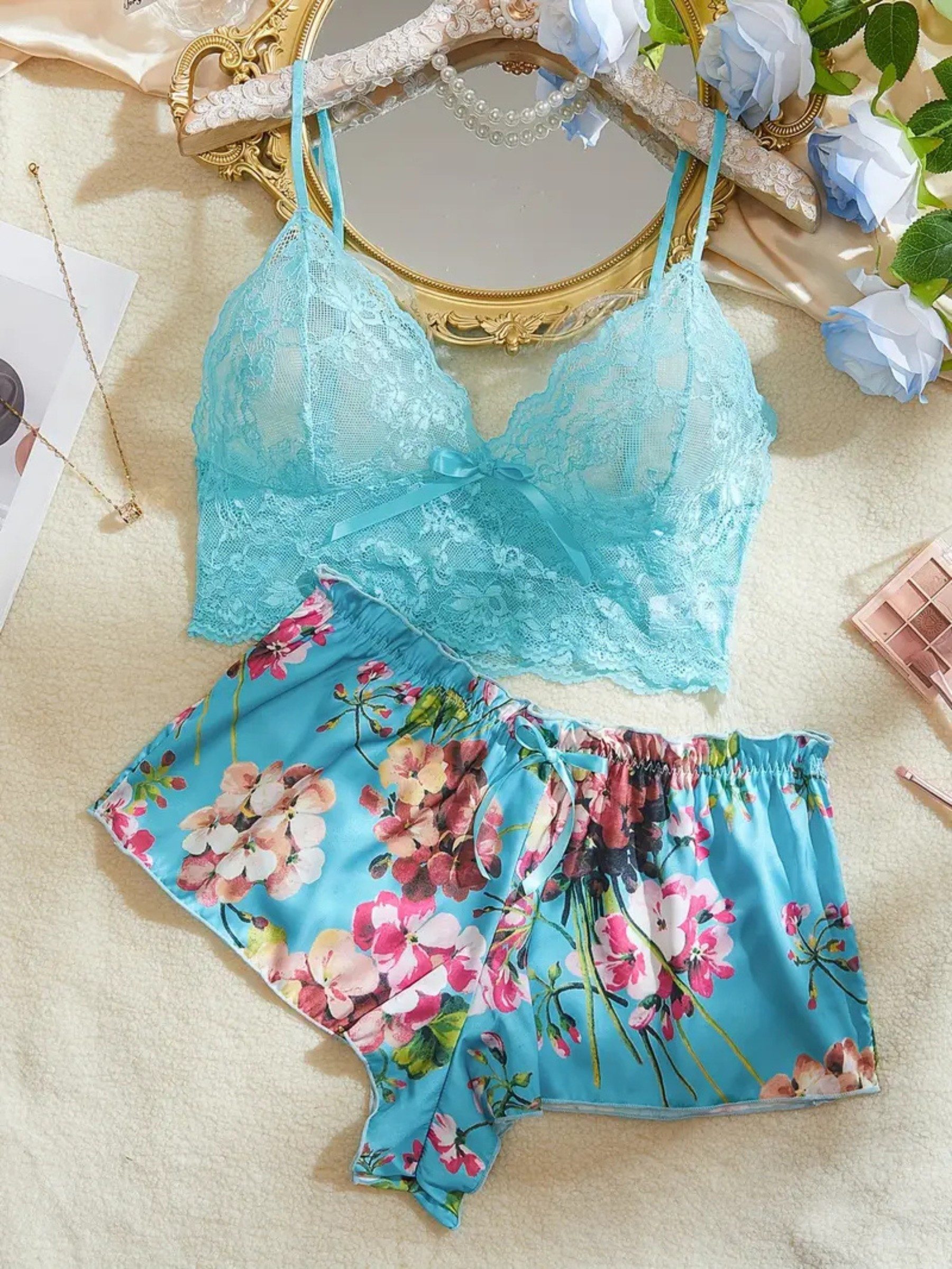 Elegant Love Shorty Sexy Dessous-Set – Luxus Nachtwäsche & Stilvolle Lounge günstig online kaufen