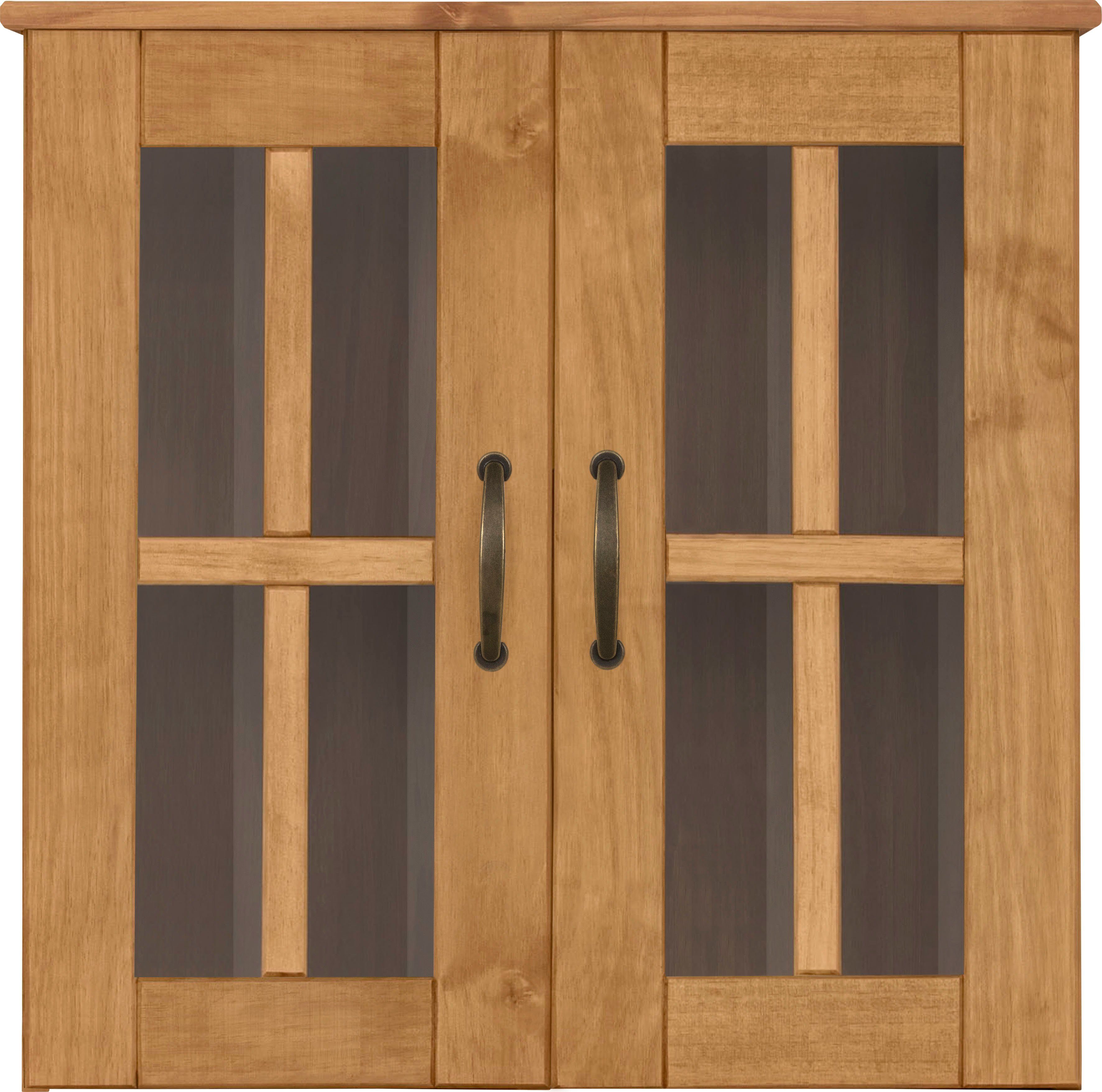Home affaire Hängeschrank Rodby FSC®-zertifiziertes Massivholz, Griffe Metall, Breite 60cm, Höhe 60cm