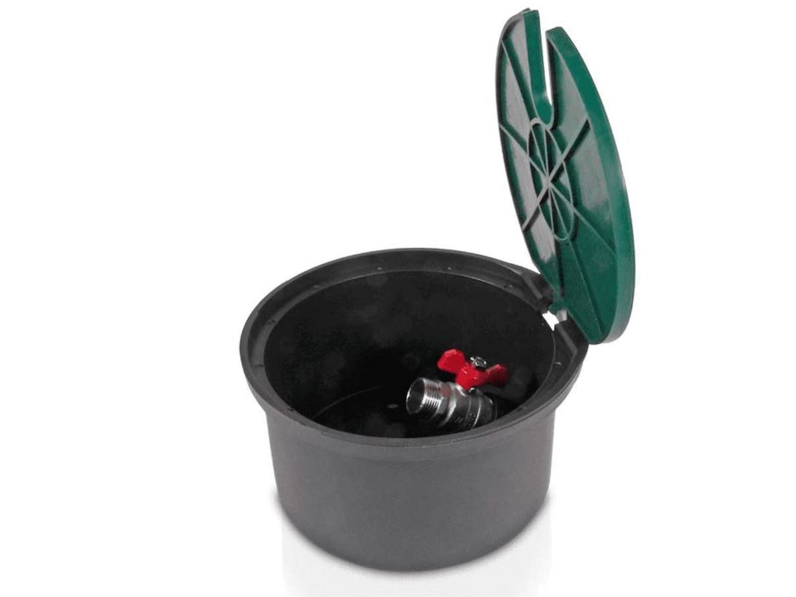 Thumbnail - Rain Bird Bewässerungssystem Hydrantschutzgehäuse Ventilbox Ventilkasten, mit 3/4 Zoll Ventil