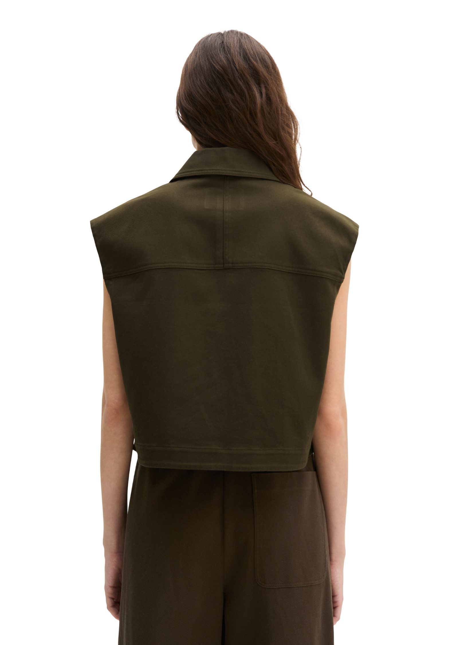 Marc O'Polo Anzugweste aus Baumwoll-Twill-Stretch