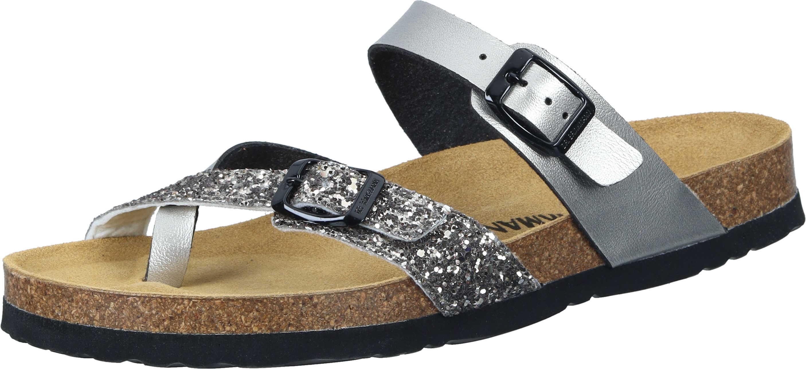 Dr. Brinkmann Pantoletten Pantolette aus strapazierfähigen Gewebefasern