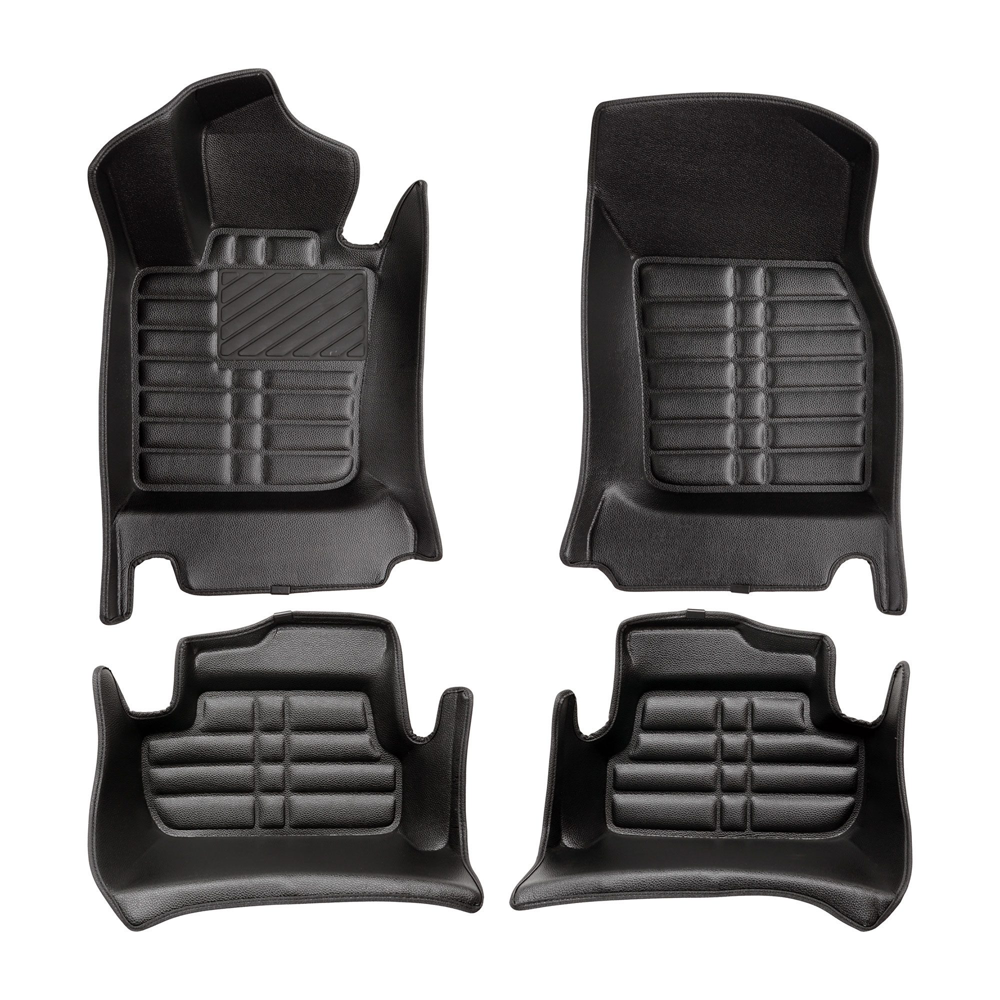 fussmattenprofi.com Auto-Fußmatte 5D Premium Auto Fußmatten TPE Set für Mini Cooper F56 3 Türig ab 2014 (1 St), für Mini Mini Cooper