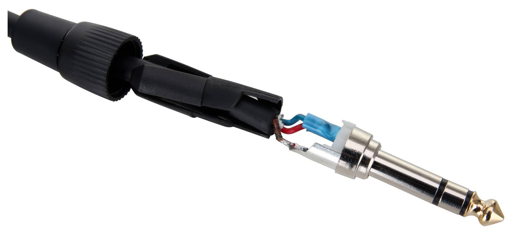 Pronomic Stage INSTS-3 Klinkenkabel 3 m Audio-Kabel, 6,3mm Stereo-Klinke, (300 cm), symmetrisch abgeschirmt, zweiadrig