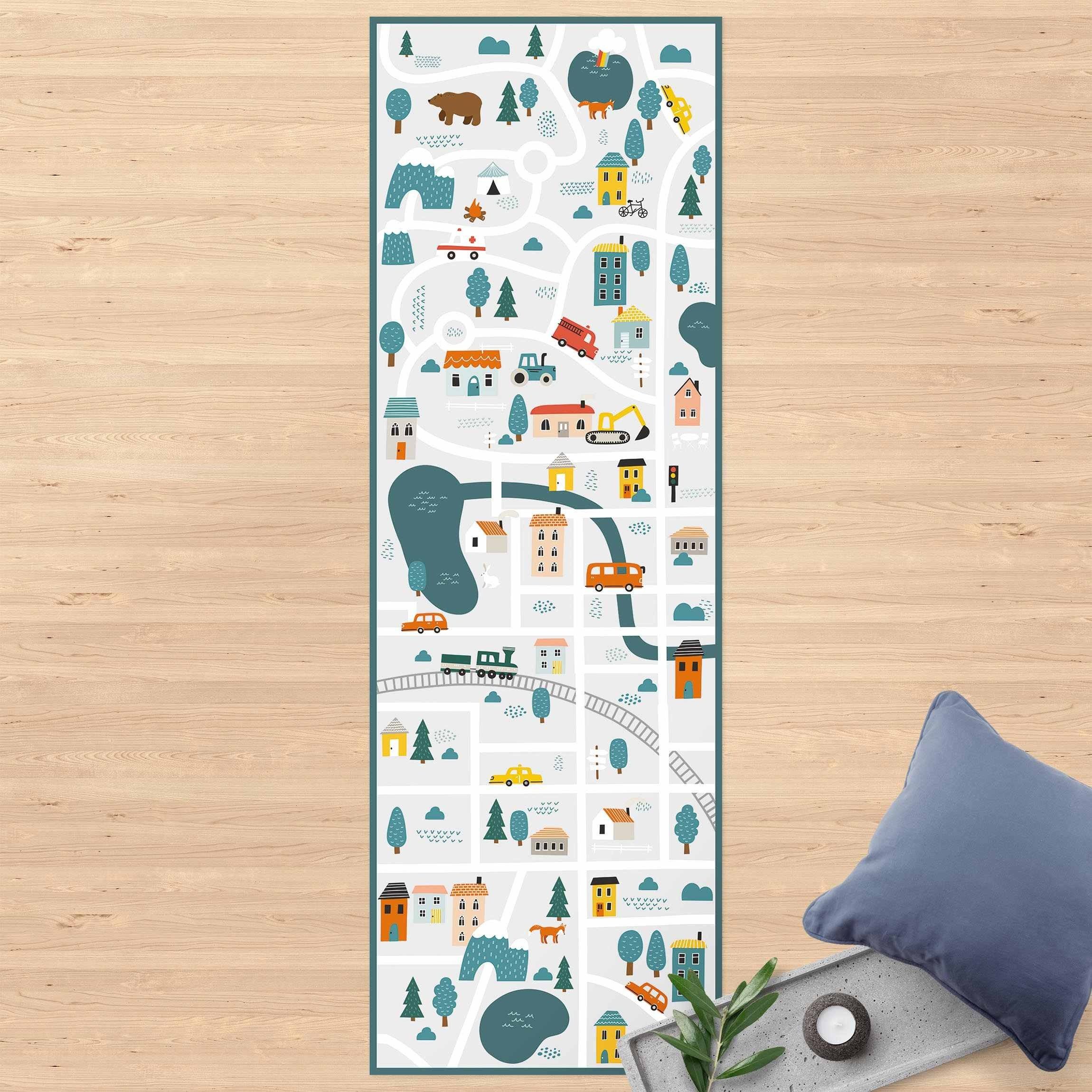 Bilderdepot24 Teppich Vinyl Kinderteppich Kinderzimmer Mädchen günstig online kaufen