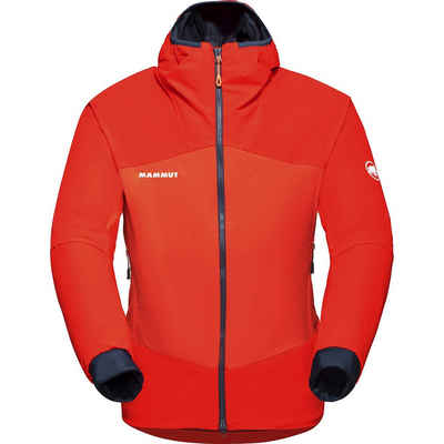 Mammut Softshelljacke Hybridjacke Taiss mit Kapuze