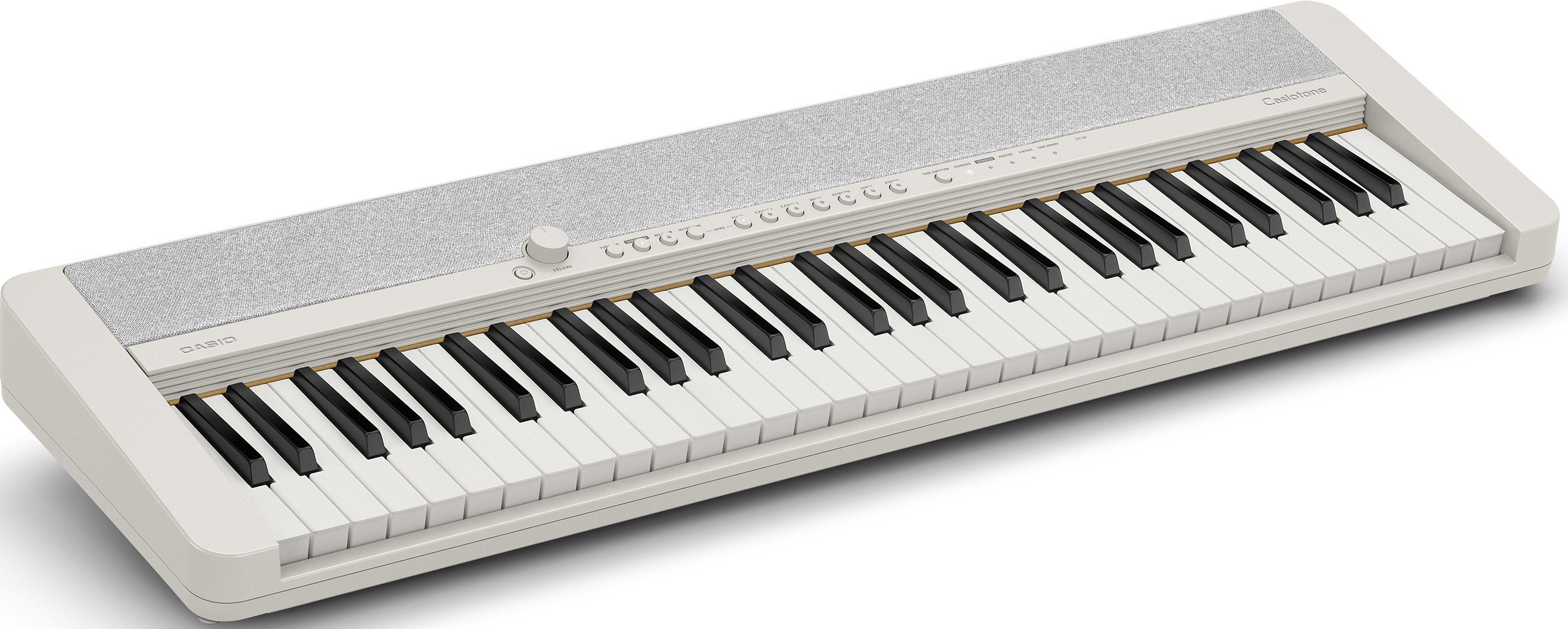 Home-Keyboard Piano-Einsteiger Klanggourmets CT-S1WESP, Piano-Keyboard, und ideal CASIO für