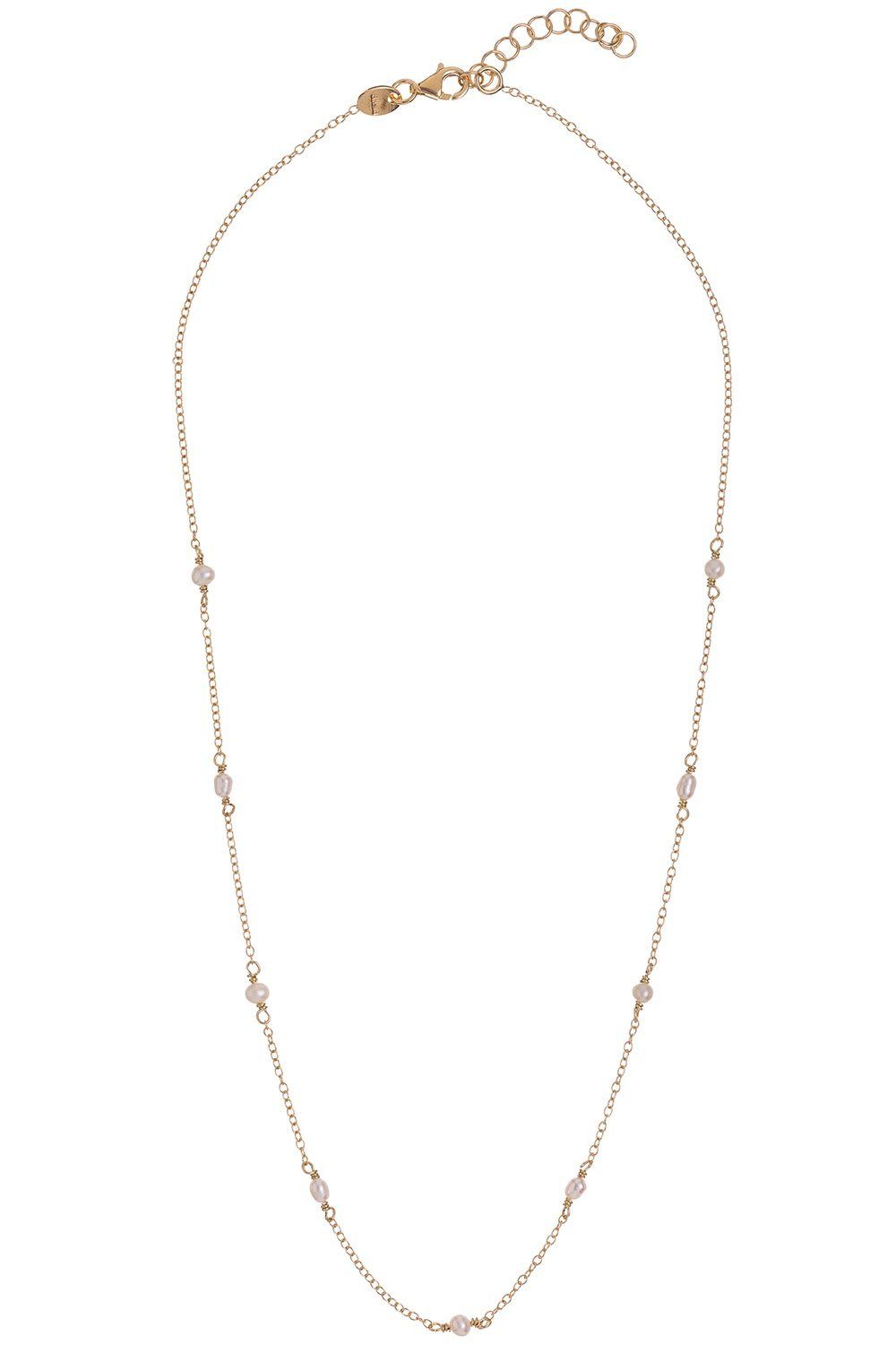 Alisia Collier Perla Vergoldet mit kleinen n