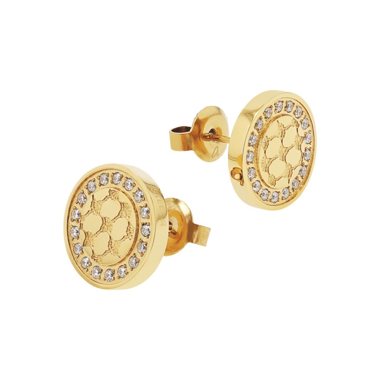 JOOP! Paar Ohrstecker JOOP! Ohrstecker für Damen, Edelstahl, Zirkonia (Stecker, 4-tlg)