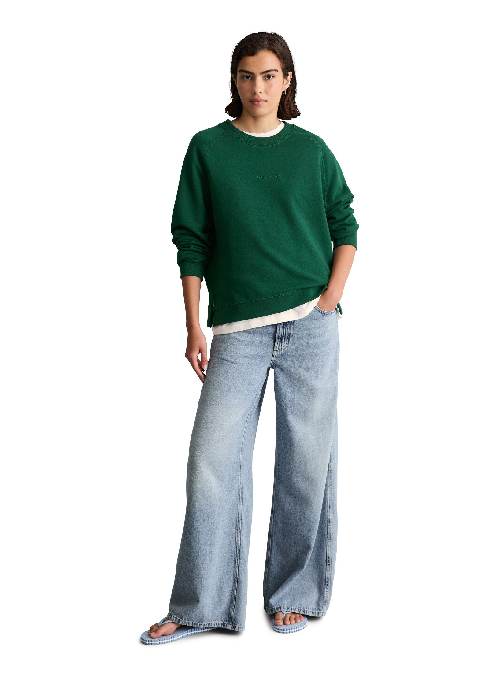 Marc O'Polo DENIM Sweatshirt aus Organic Cotton – Bild 5 von 5