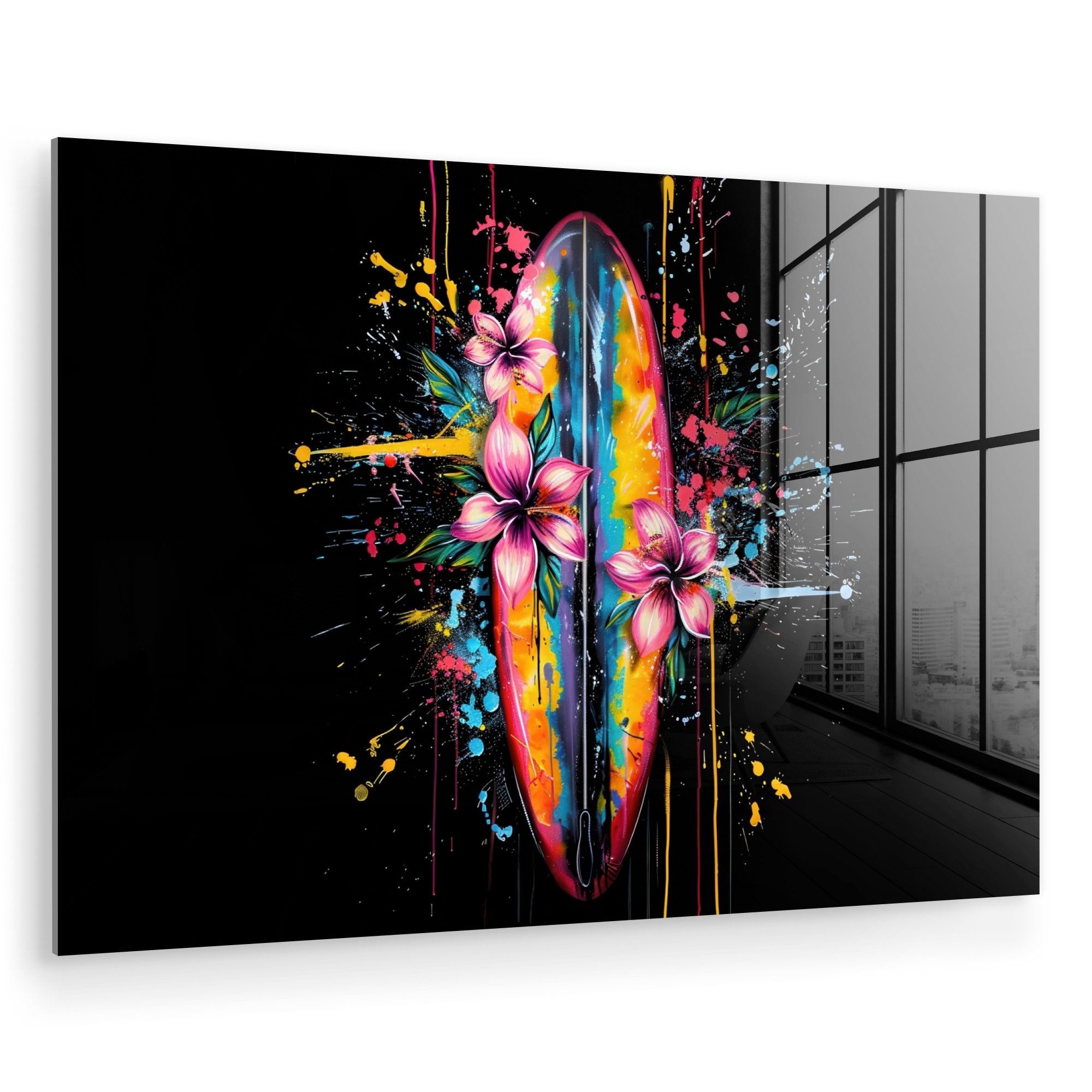 MuchoWow Acrylglasbild Graffiti - Sport - günstig online kaufen