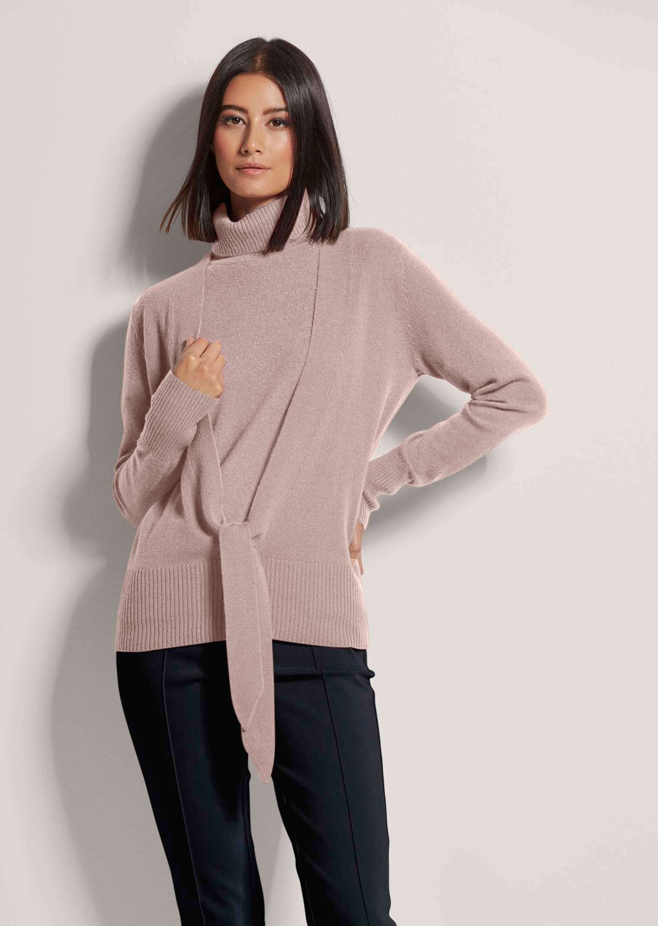 MADELEINE Strickjacke Kaschmir-Strickjacke mit tiefem V-Ausschnitt günstig online kaufen
