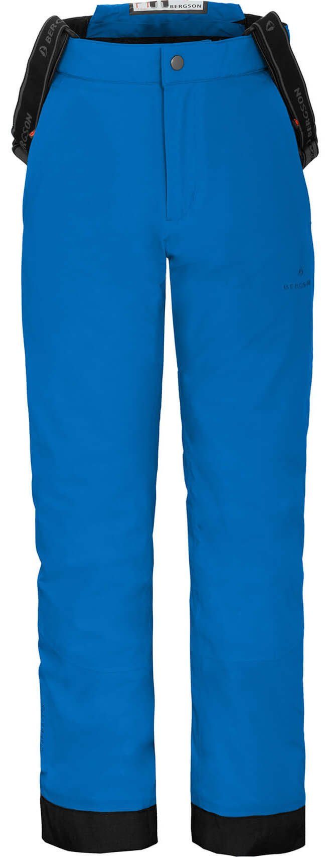 Bergson Skihose Kinder wattiert, Wassersäule, PELLY MAXI blau mm 20000 Normalgrößen, Skihose