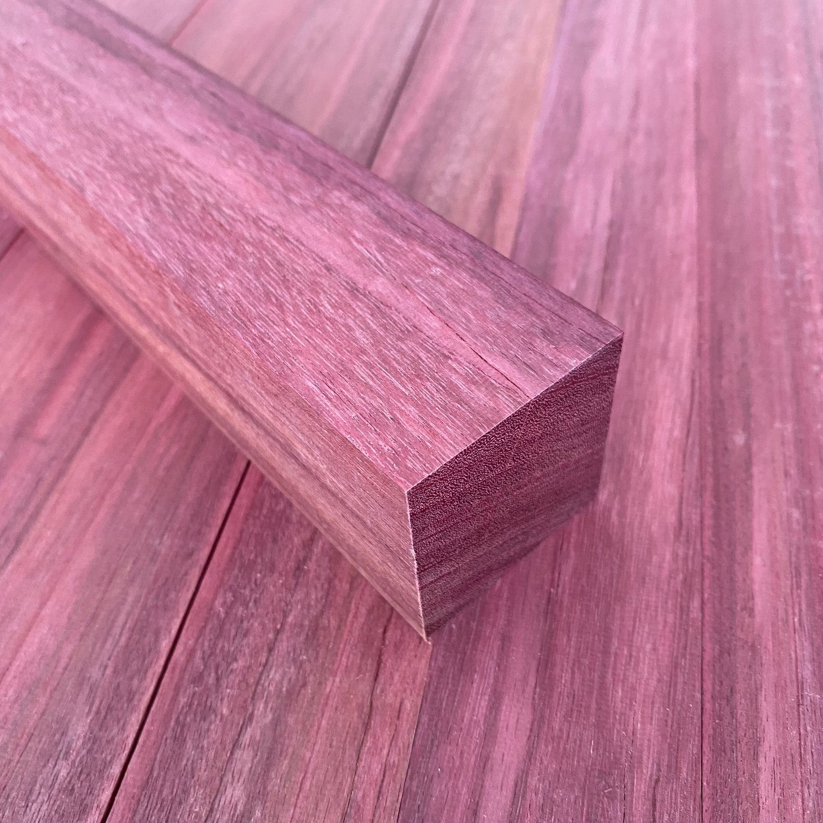 ECI Tools Kantholz Purple Heart Amaranth Kantel 40 x 40 mm versch. Длинаn, (1 Stück)