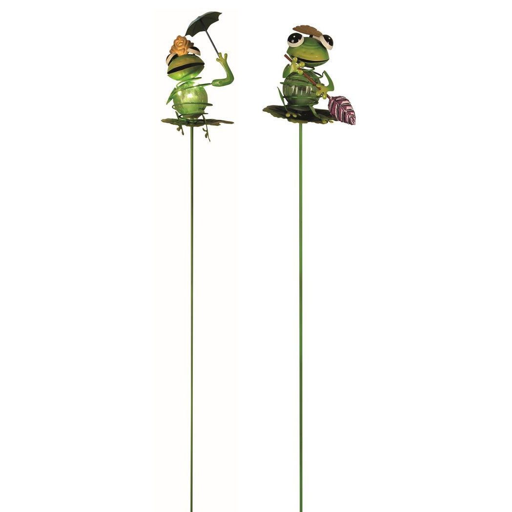 Luxform LED Gartenleuchte Luxform Solar Frog günstig online kaufen