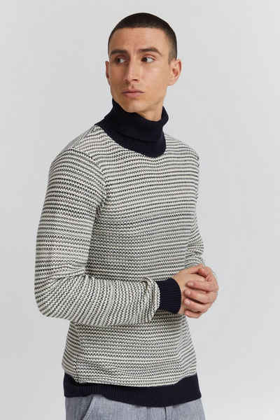 Casual Friday Rollkragenpullover Karl structured roll neck knit 20504530