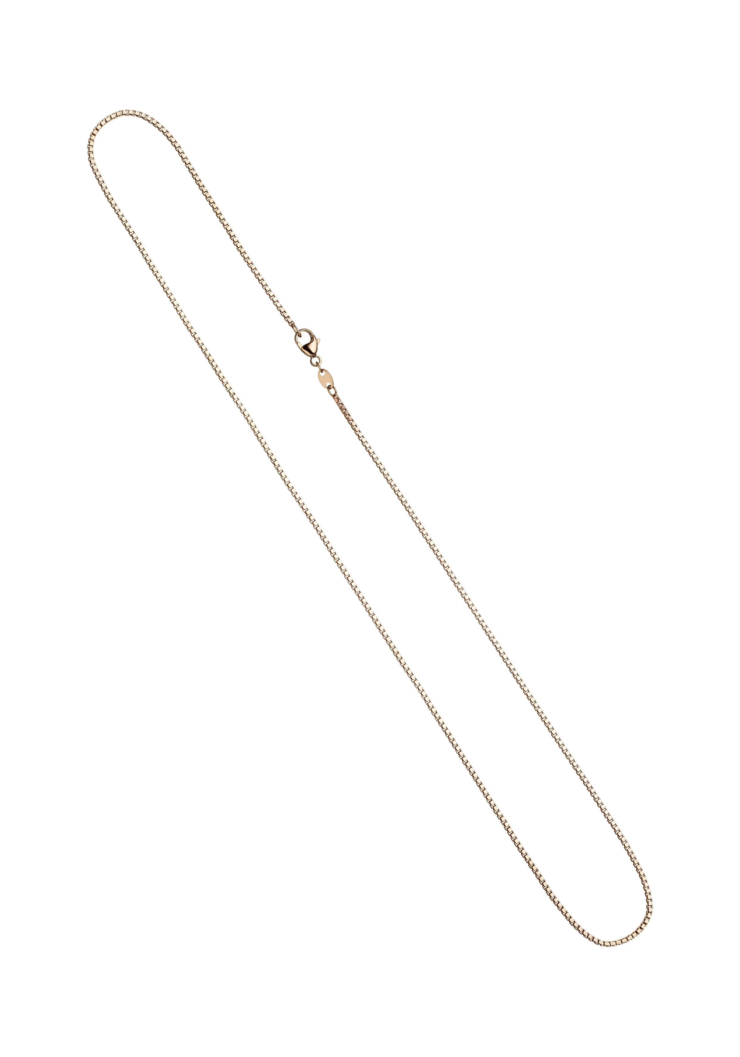 JOBO Goldkette Venezianerkette, 585 Roségold 1,2 mm 50 cm