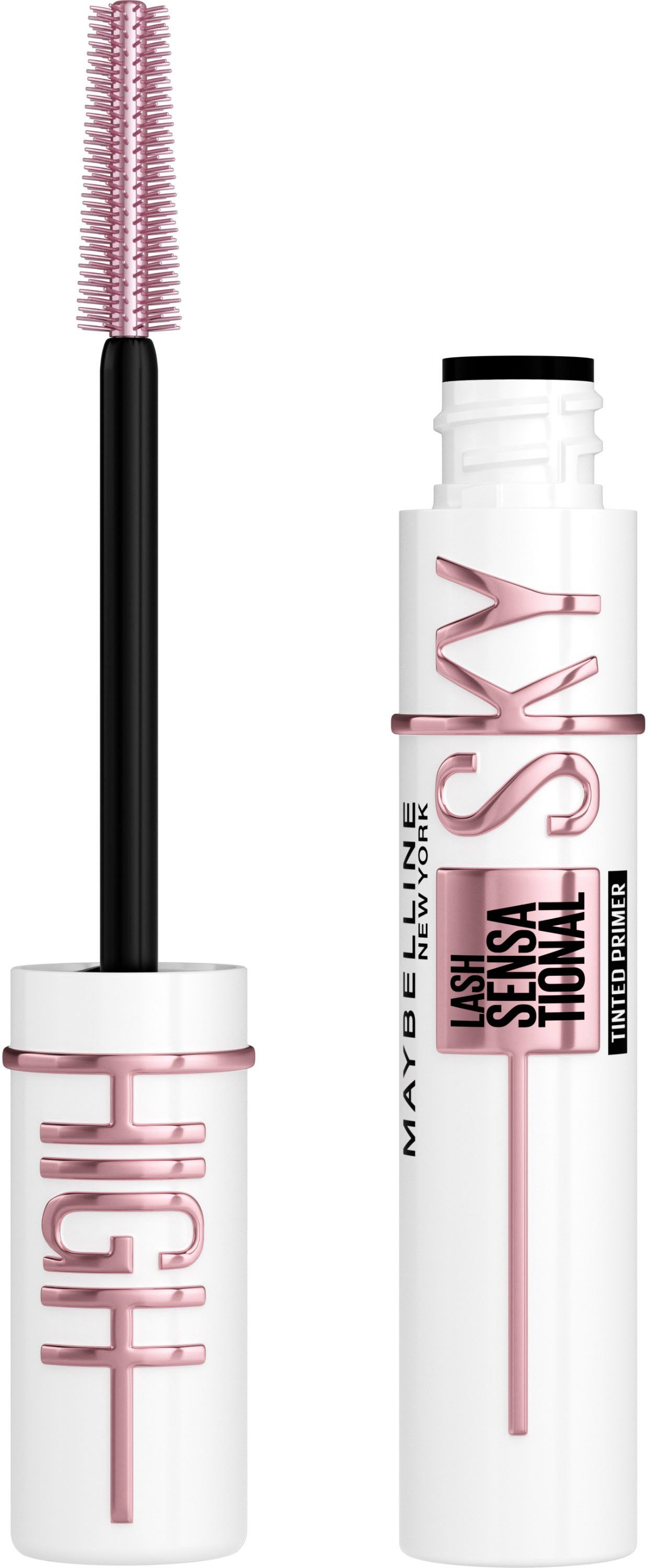 MAYBELLINE NEW YORK Mascara LASH SENSATIONAL SKY HIGH TINTED PRIMER, mit mehr Volumen
