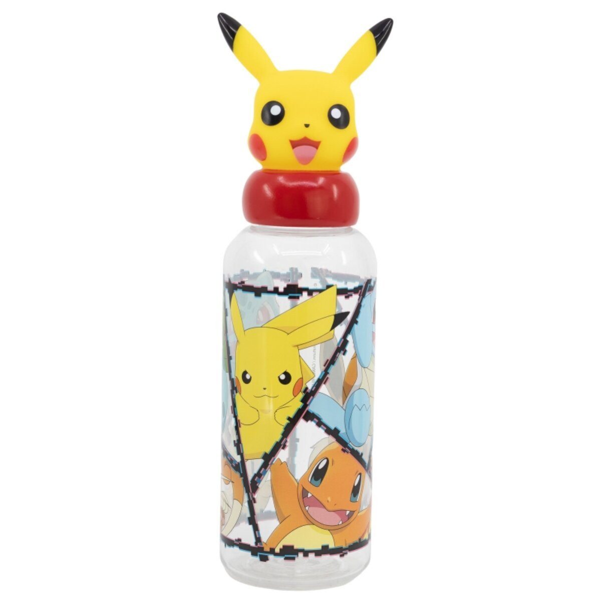 POKÉMON Trinkflasche Pokémon Trinkflasche 560ml 3D Figur Design ECOZEN Kinder & Fans