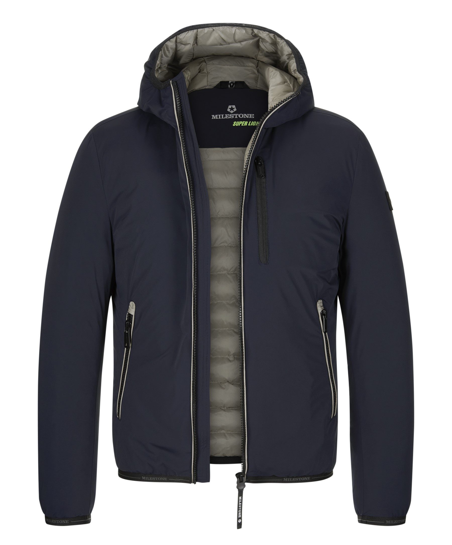 Milestone Funktionsjacke MSLuson mit Logo-Tape und reflektierenden Details