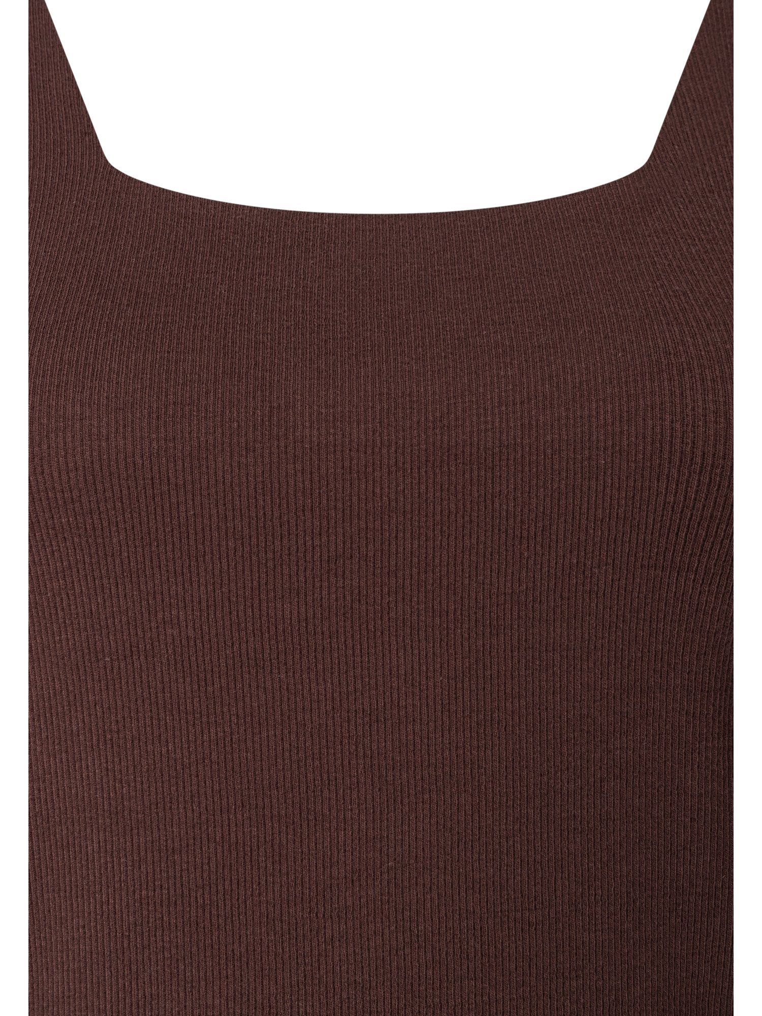 MORE&MORE Shirttop figurbetontes Top, eckiger Ausschnitt