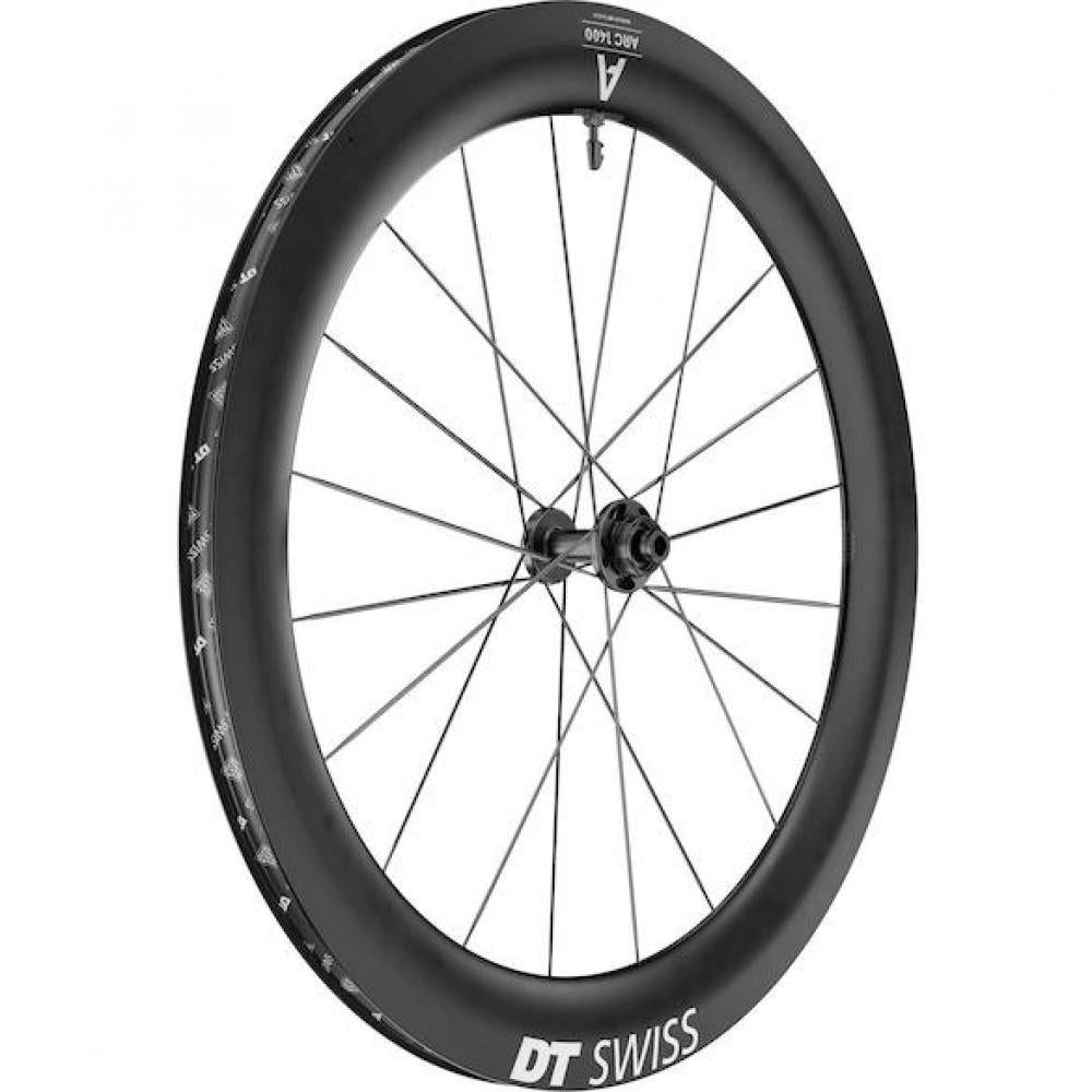 DT Swiss Laufrad DT Swiss ARC 1400 Dicut 65 Carbon Laufrad 622x22mm - Aero Rennrad Lauf