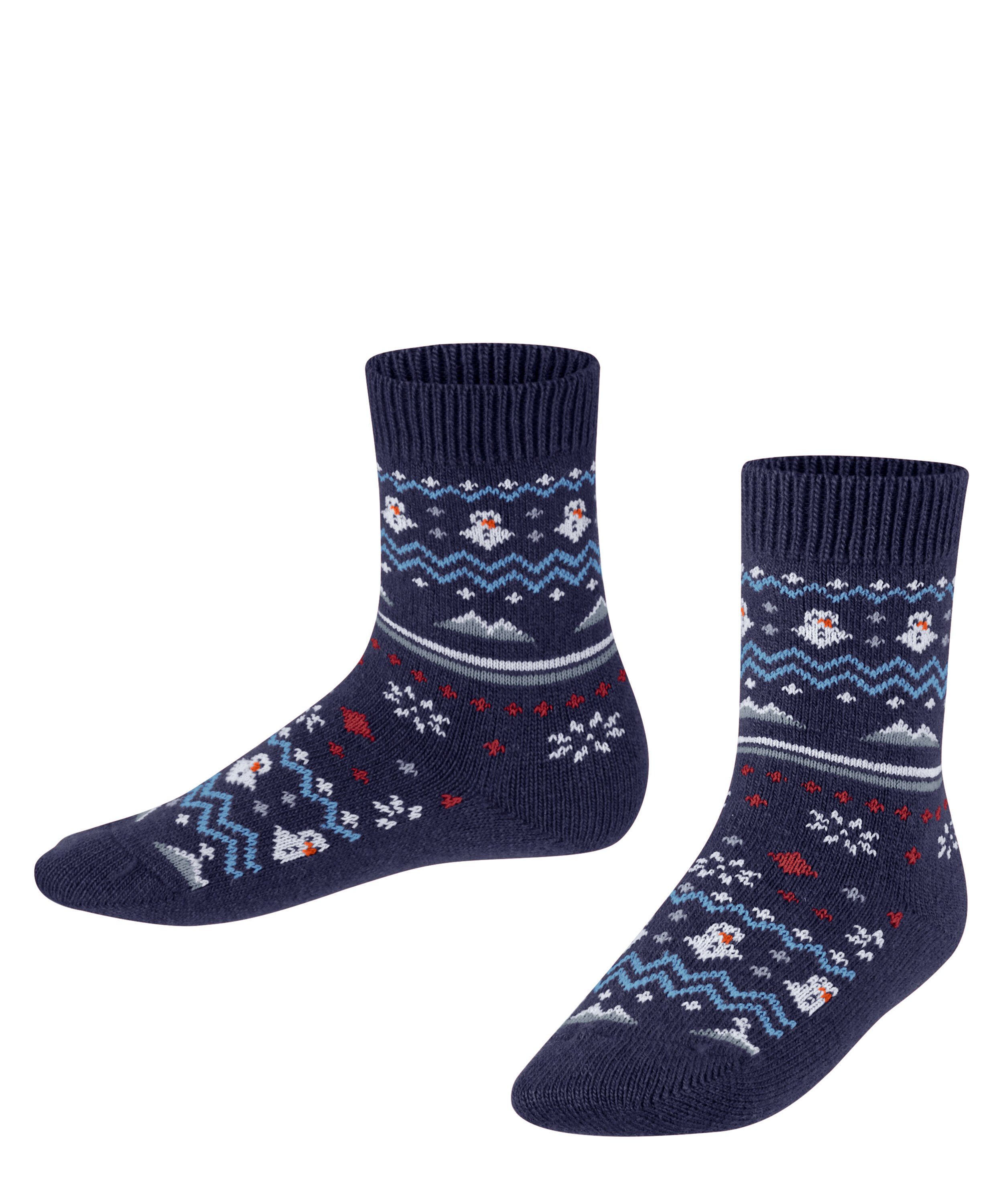 FALKE Socken Winter Fair Isle (1-Paar) bluecollar (6733)