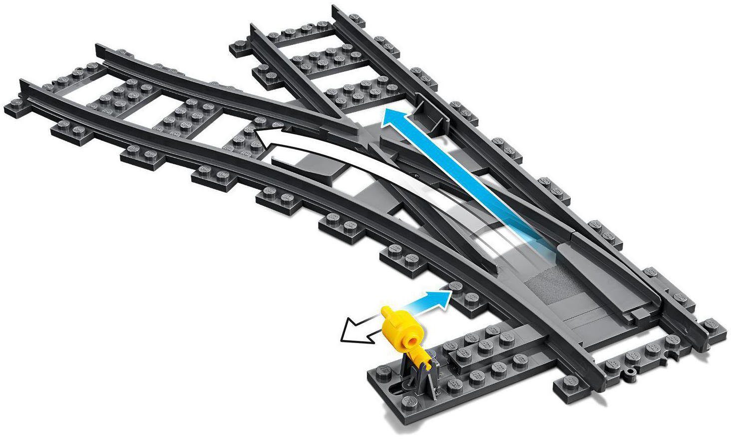 Konstruktionsspielsteine City, St), Europe Made Tracks (60238), Switch (6 LEGO® in LEGO®