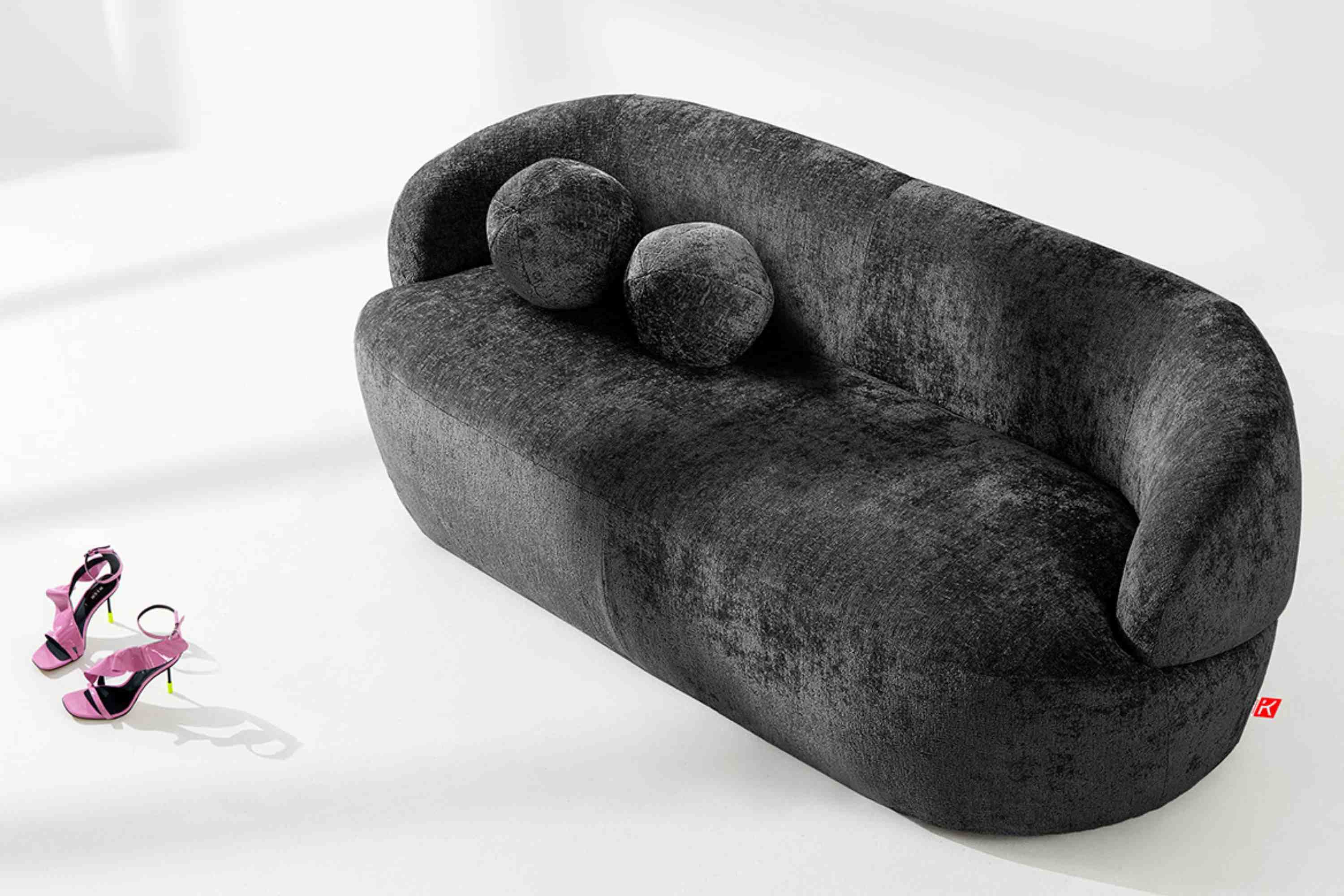 KONSIMO® 3-Sitzer NELUM Sofa, Modern, organische günstig online kaufen