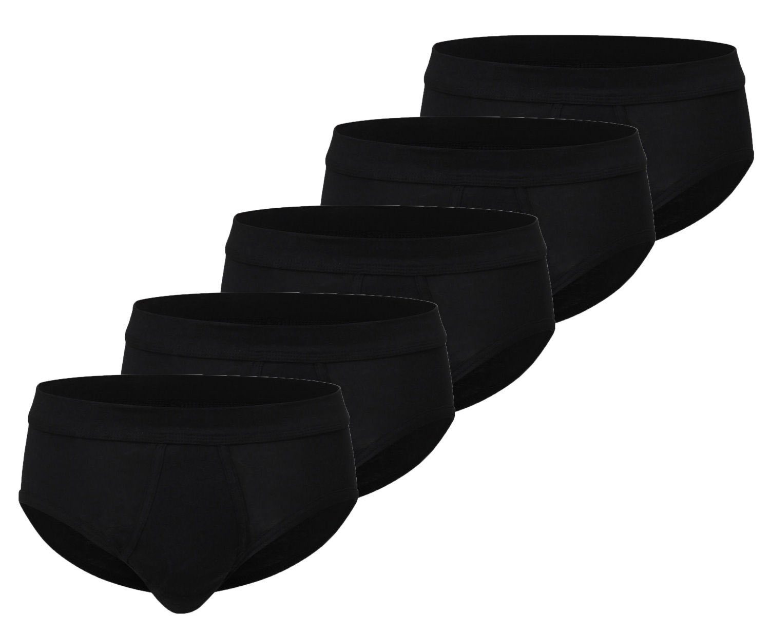 Slip 5er Pack Herren mit Eingriff