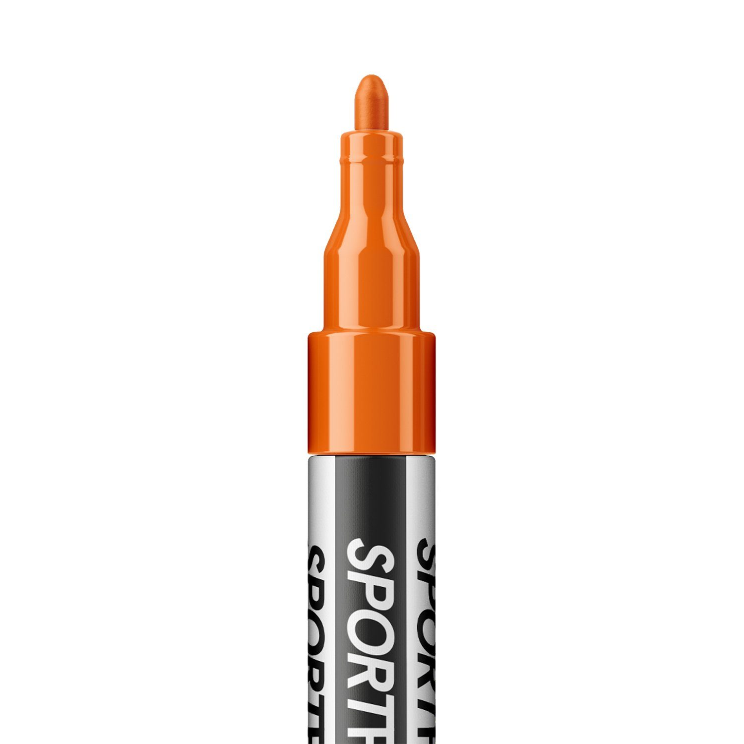 Spray.Bike Marker SportPens Acrylstift - wasserfester Lackmarker, deckender Multimarker Standard Orange