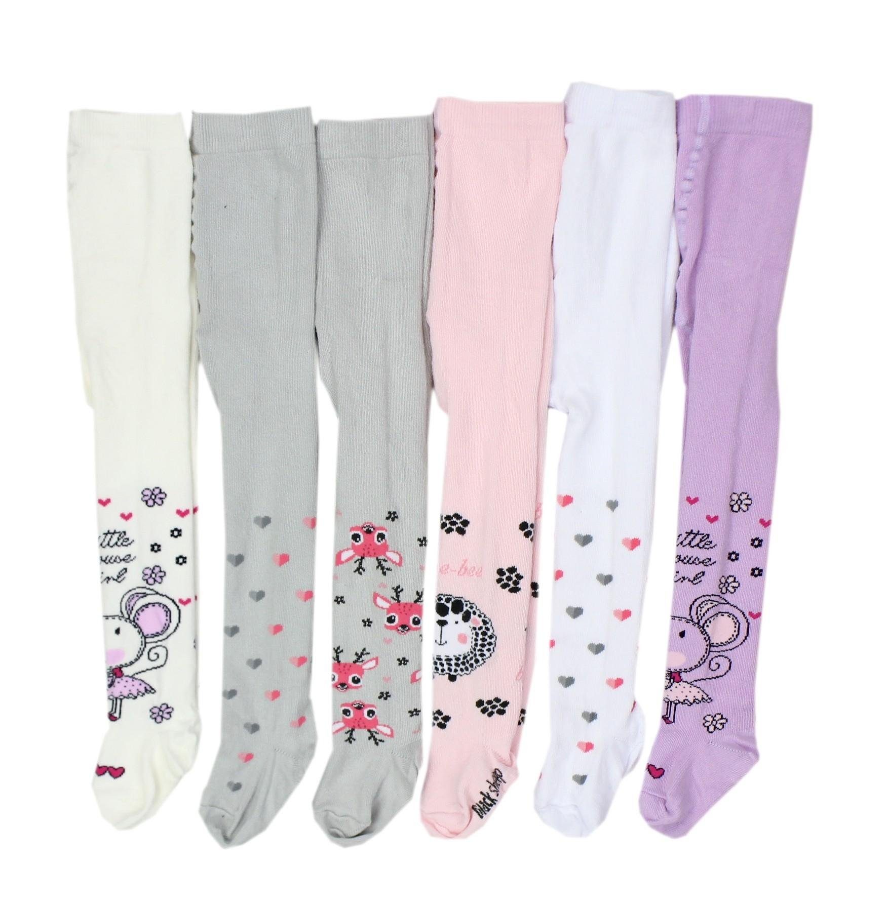 TupTam Strickstrumpfhose TupTam Mädchen Трикотажные колготки Bunt Gemustert 6er Pack