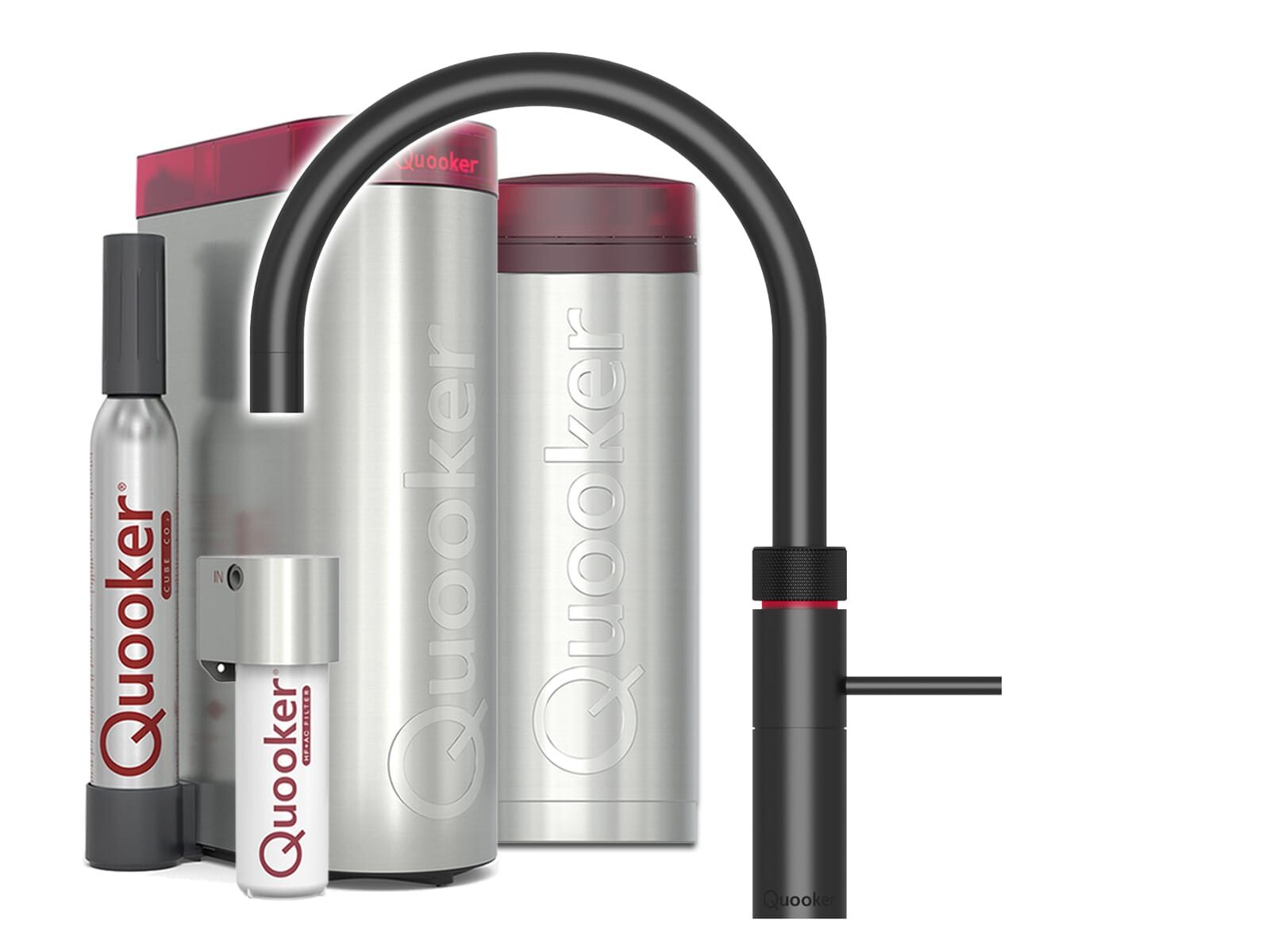QUOOKER Küchenarmatur (1-St) 3FNRBLKCUBE