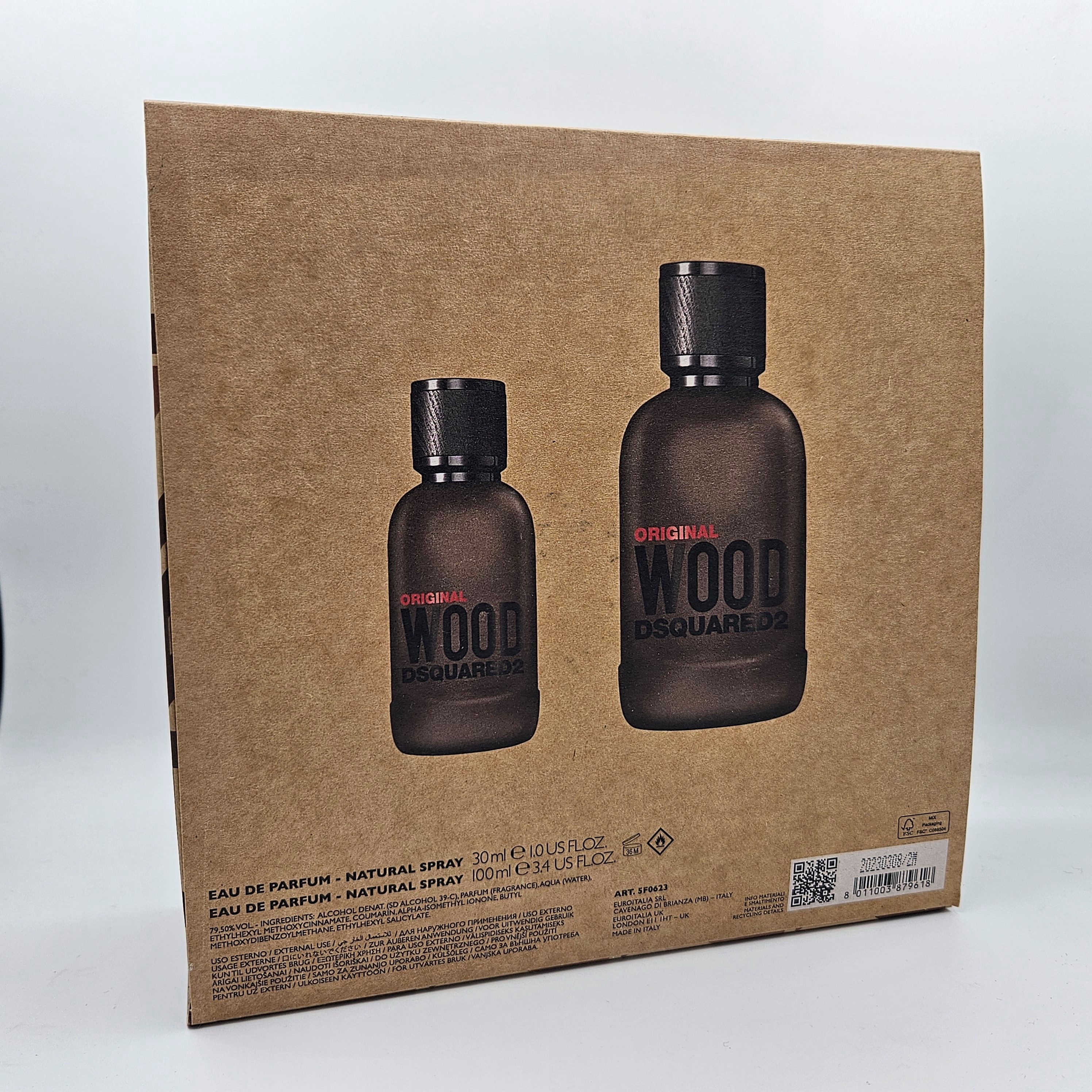 Eau de Parfum Wood Original Set 100 ml Eau de Parfum + 30 ml Eau de Parfum