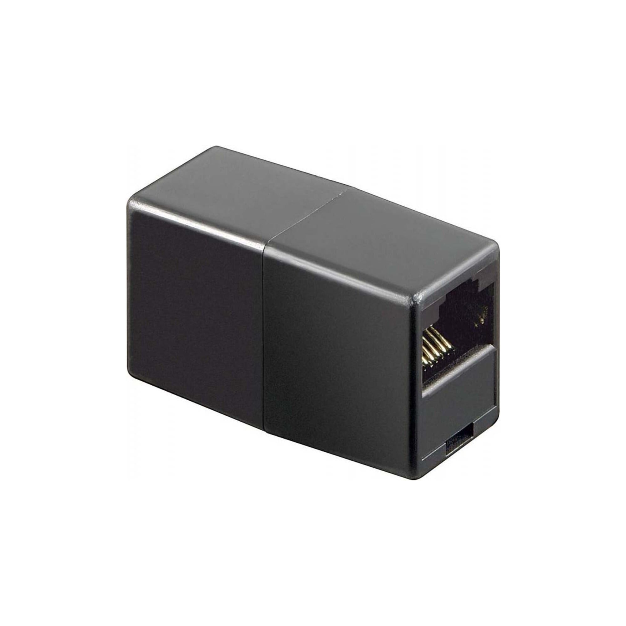 Goobay Koax-Kabelverbinder Goobay ISDN RJ45 Kupplung sw,Bu/Bu 50260